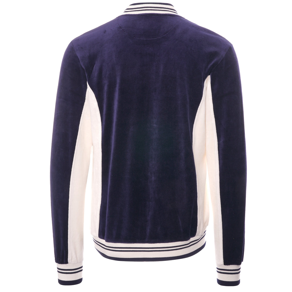 Fila Vintage 110 Velour Soter Track Top - Peacoat