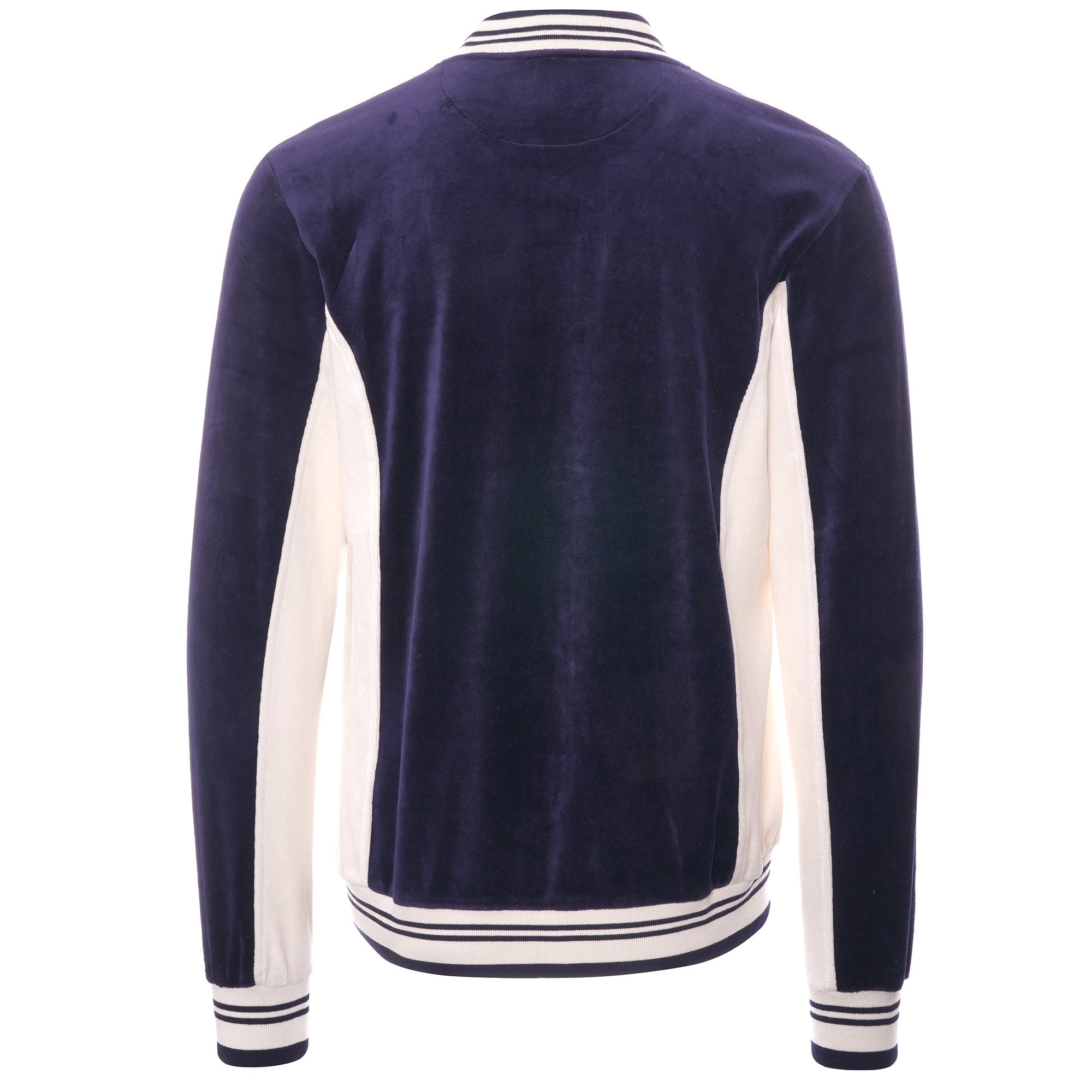 110 Velour Soter Track Top - Peacoat