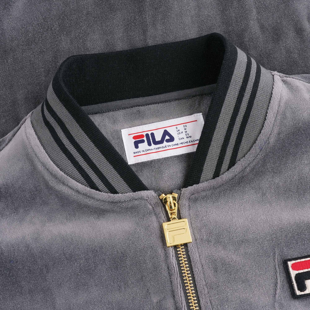 Fila Vintage 110 Velour Soter Track Top - Castlerk
