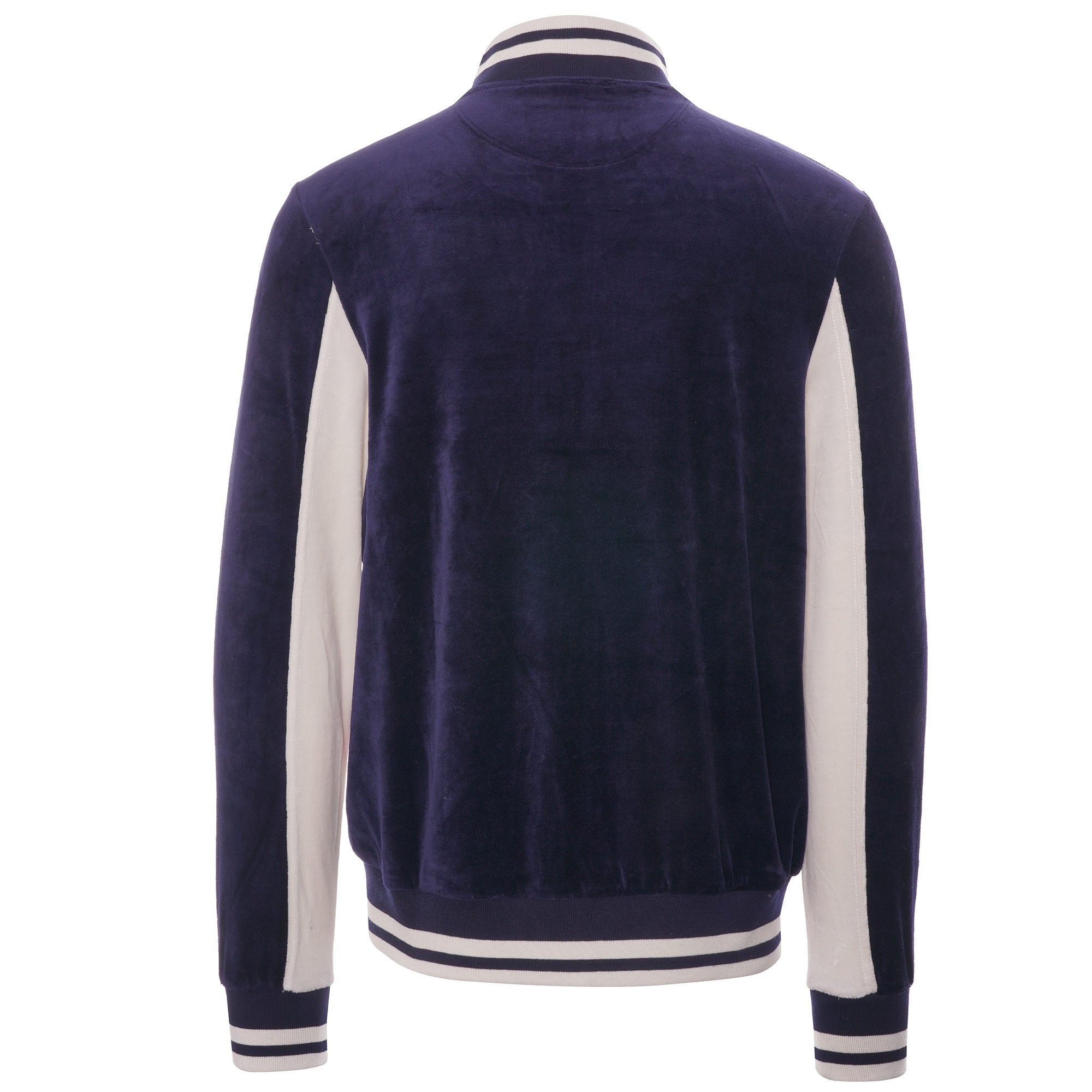 110 Velour Talos Track Top - Peacoat