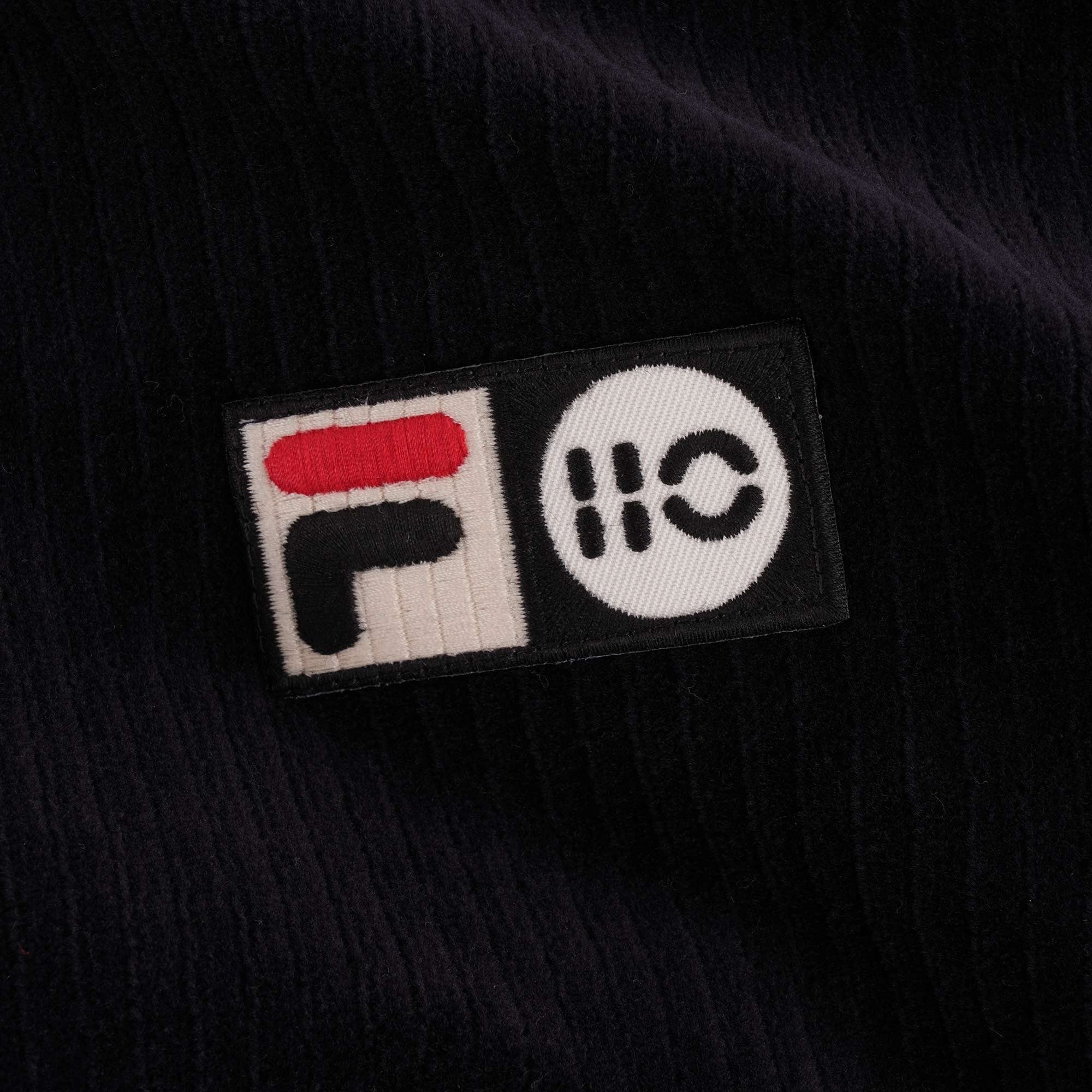 Fila Vintage 110 Velour Dionysus Track Top - Black