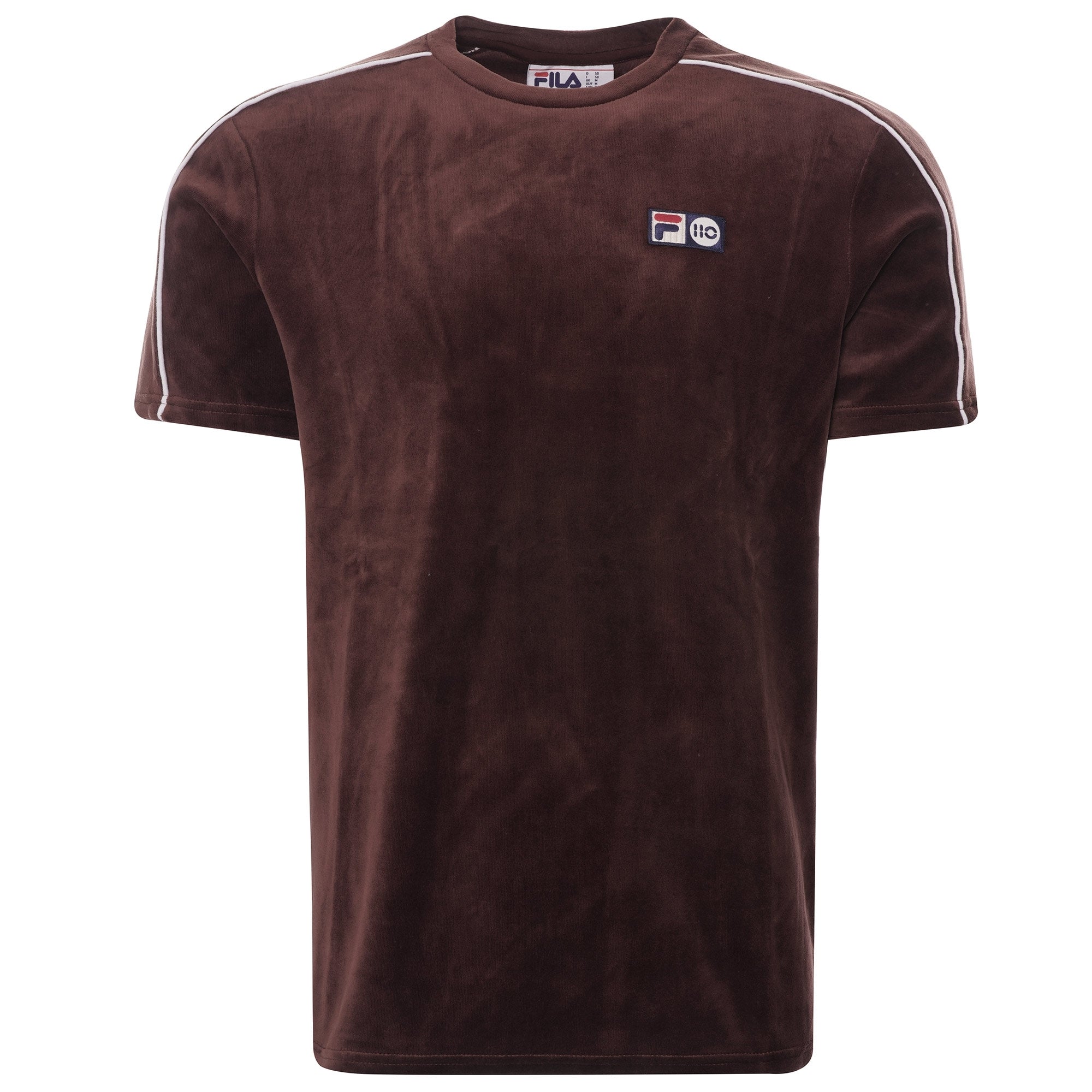 110 Velour Hector T-Shirt - Rum Raisin