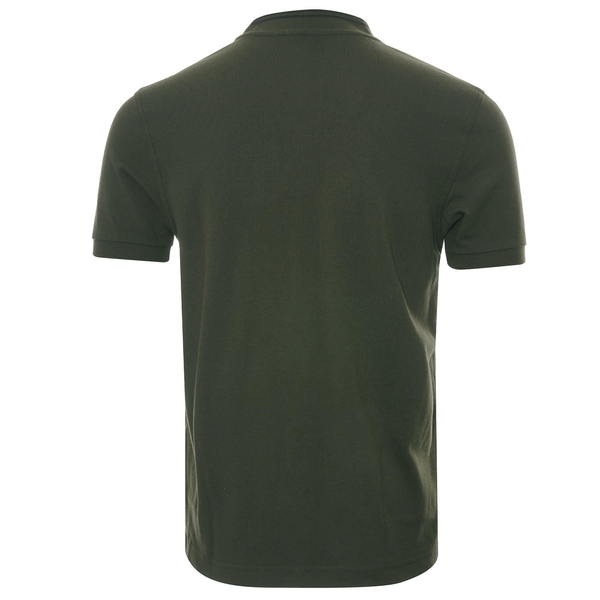 Fred Perry Bomber Collar Pique Shirt - Hunting Green