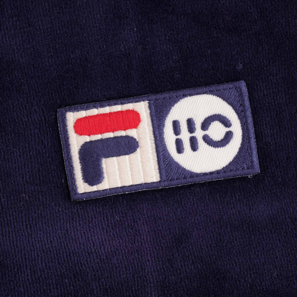 Fila Vintage 110 Velour Spencer Track Top - Peacoat