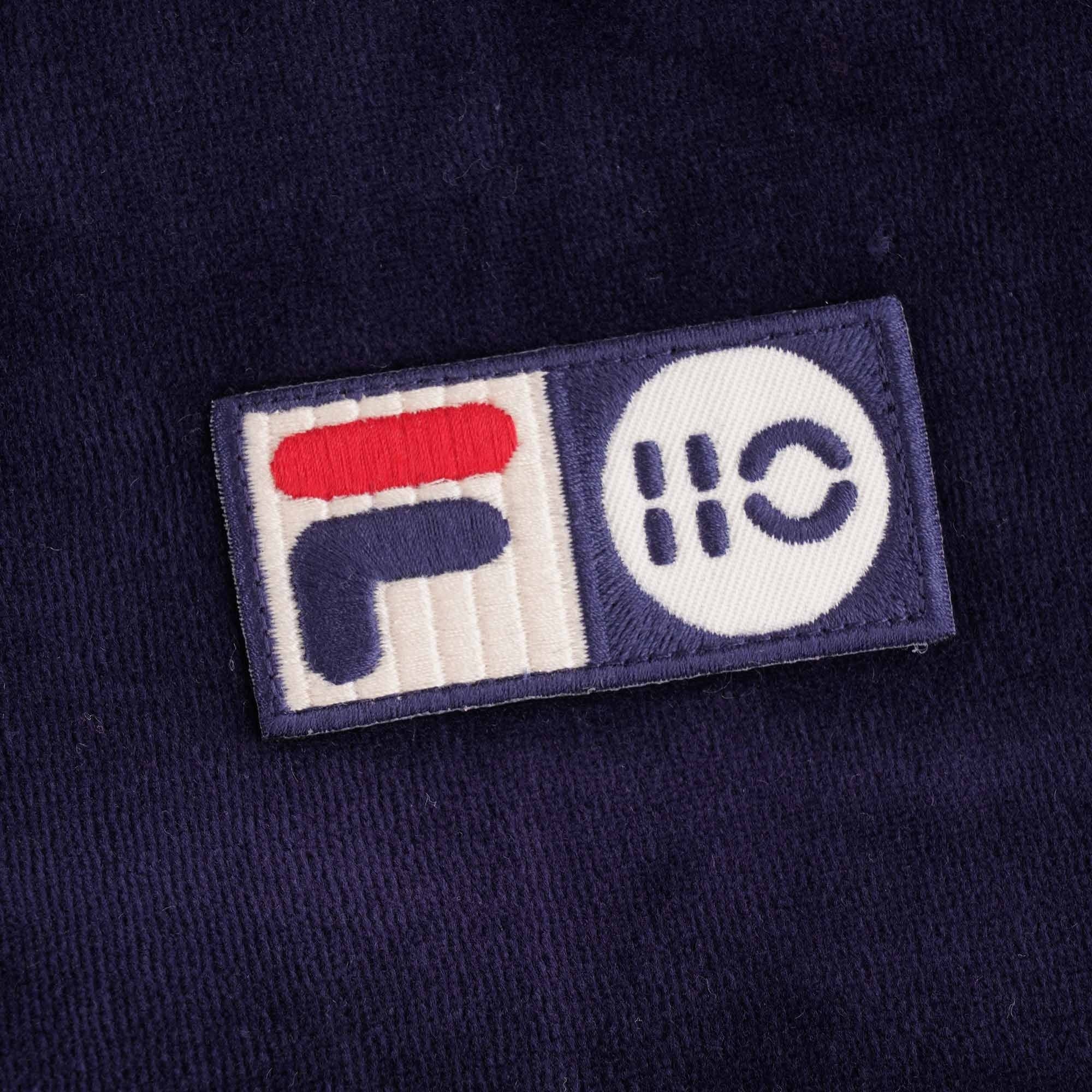 110 Velour Spencer Track Top - Peacoat