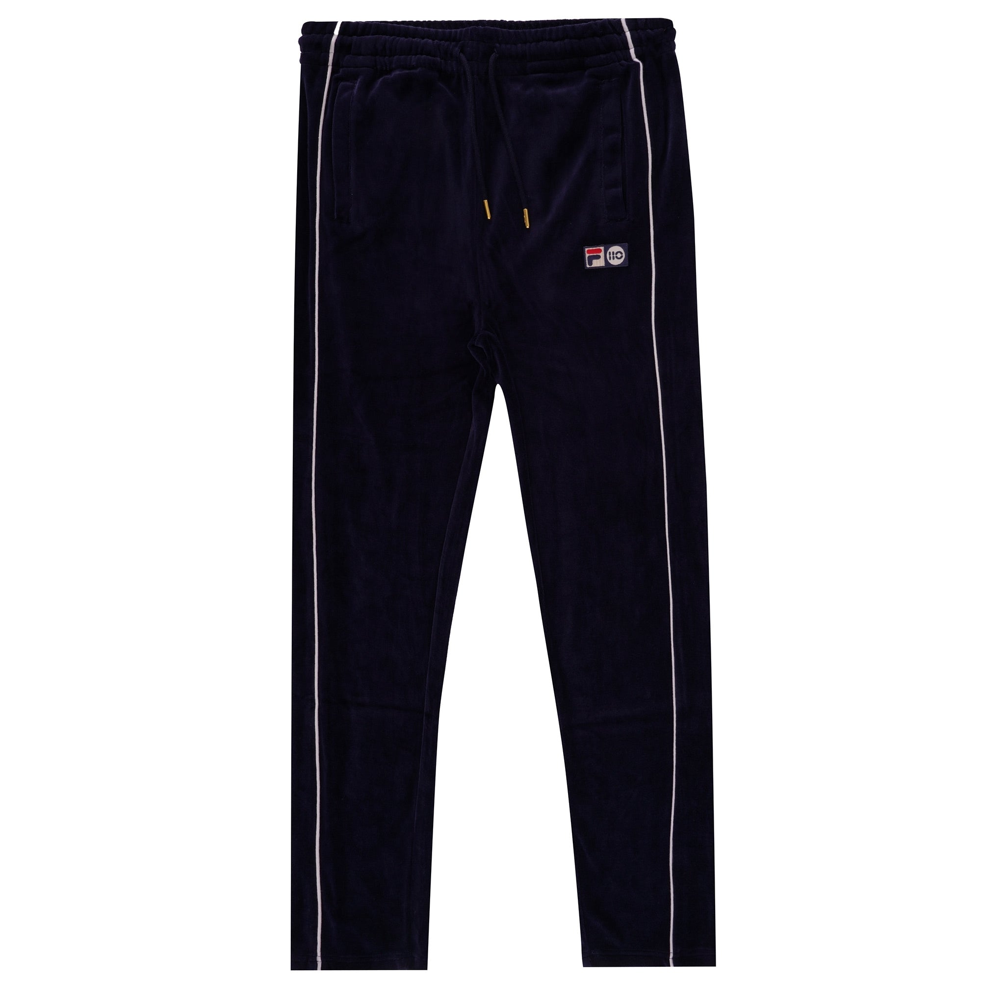 110 Velour Helios Track Pants - Peacoat