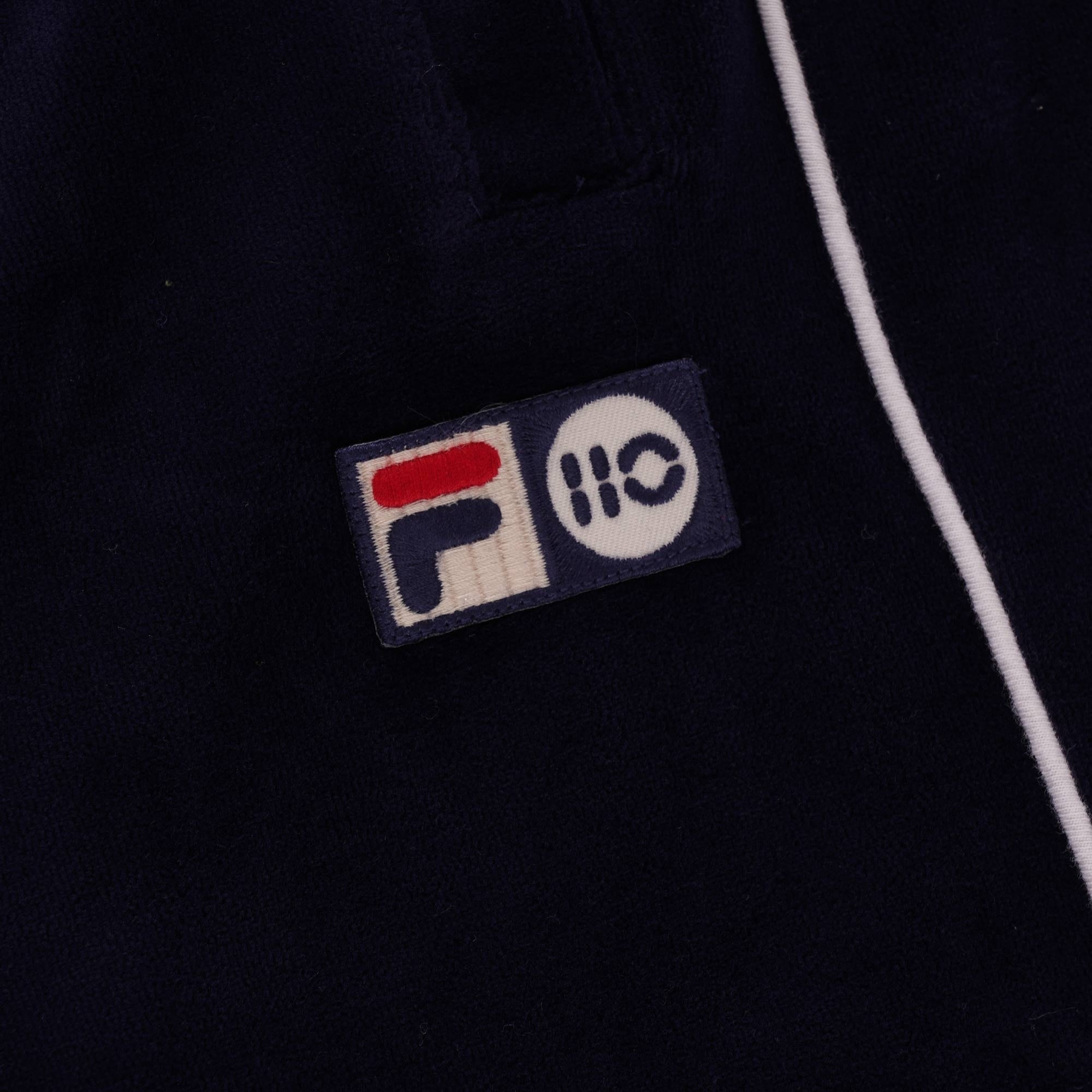 110 Velour Helios Track Pants - Peacoat