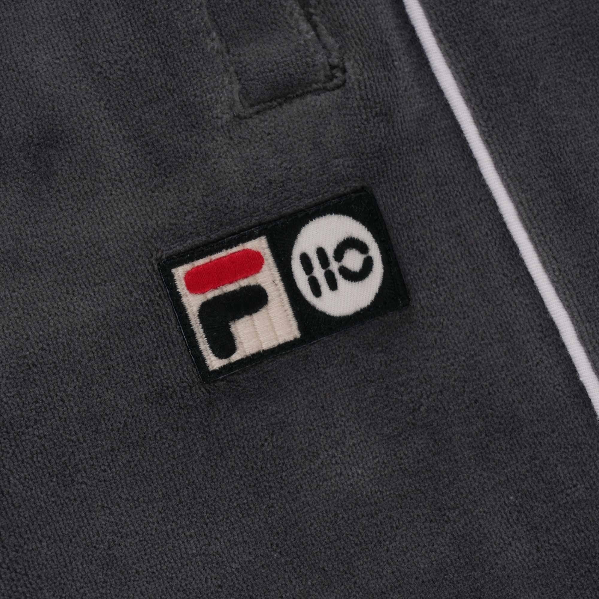 110 Velour Helios Track Pants - Castle Rock