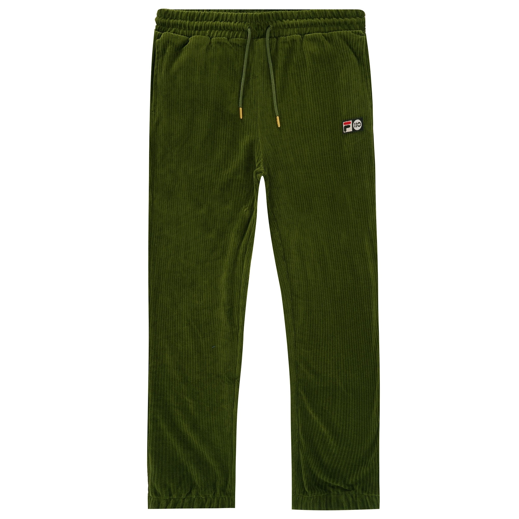 110 Velour Notus Track Pants - Chive