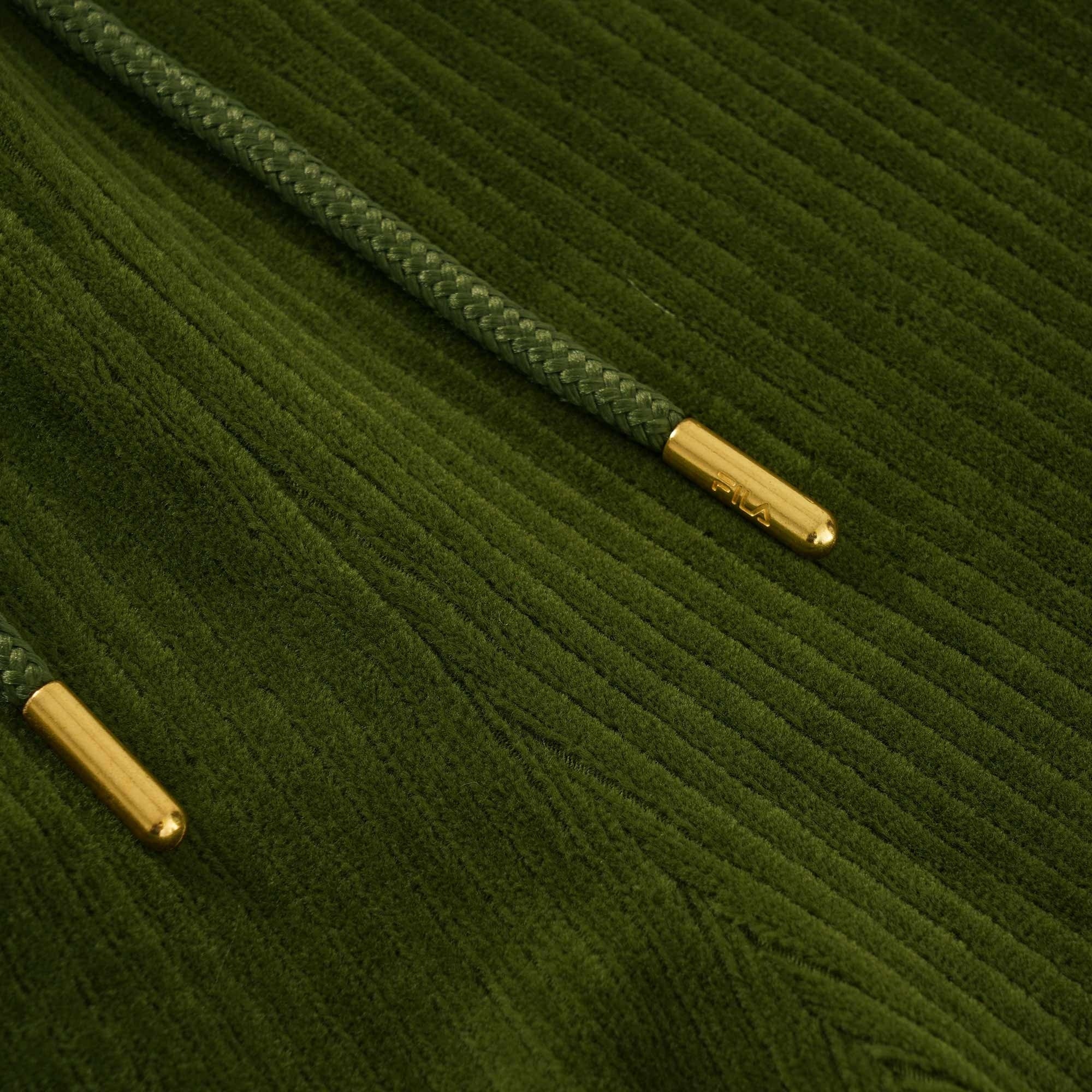 110 Velour Notus Track Pants - Chive