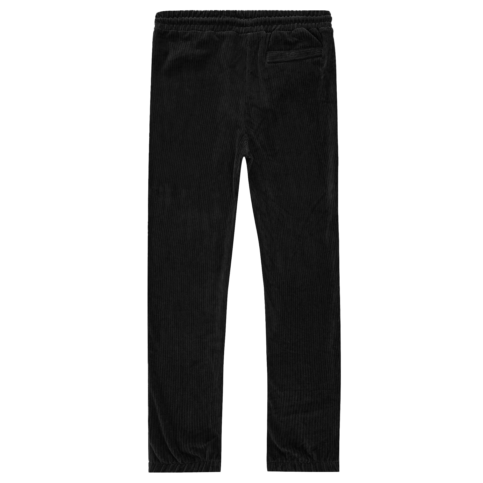 110 Velour Notus Track Pants - Black