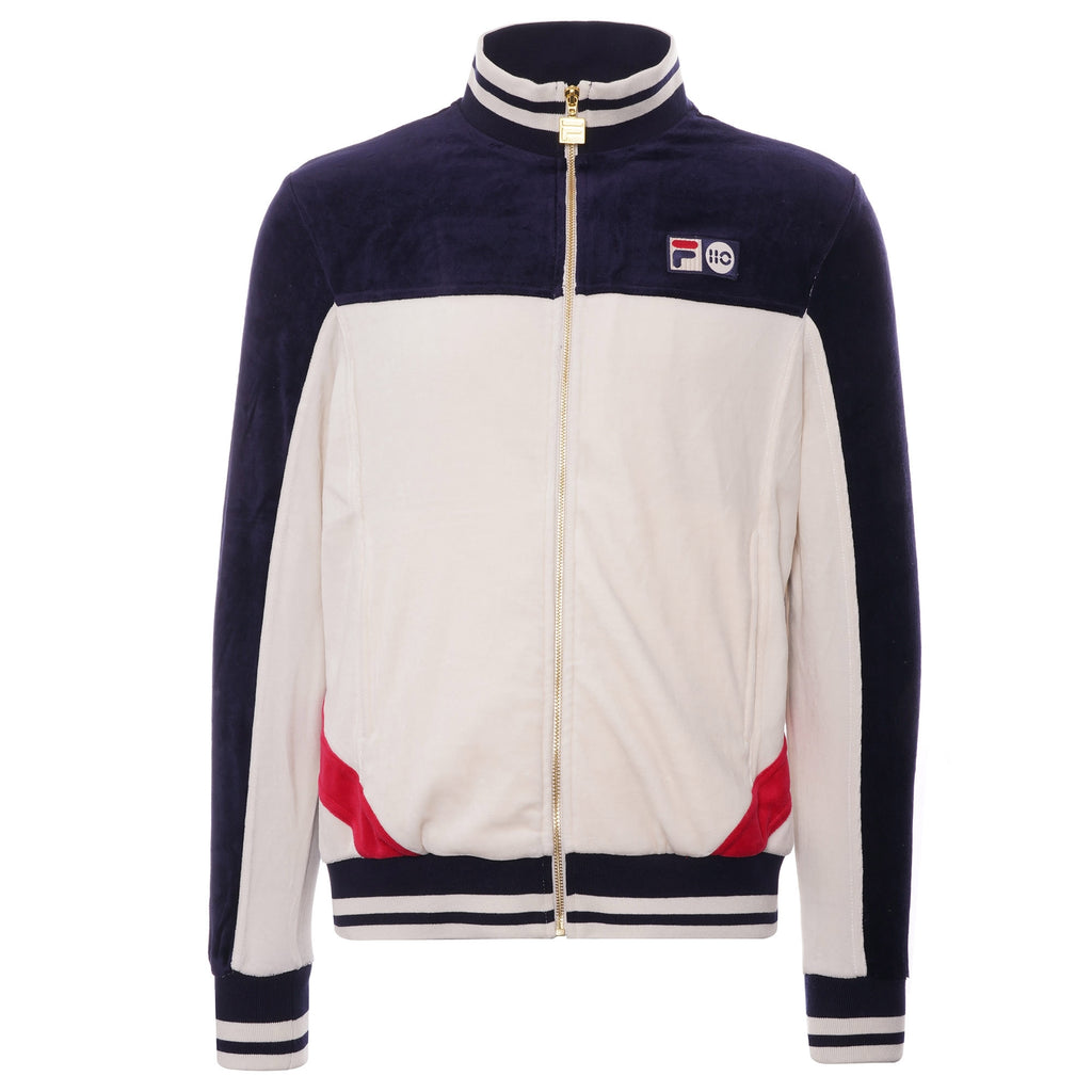 Fila Vintage 110 Velour Talos Track Top - Peacoat