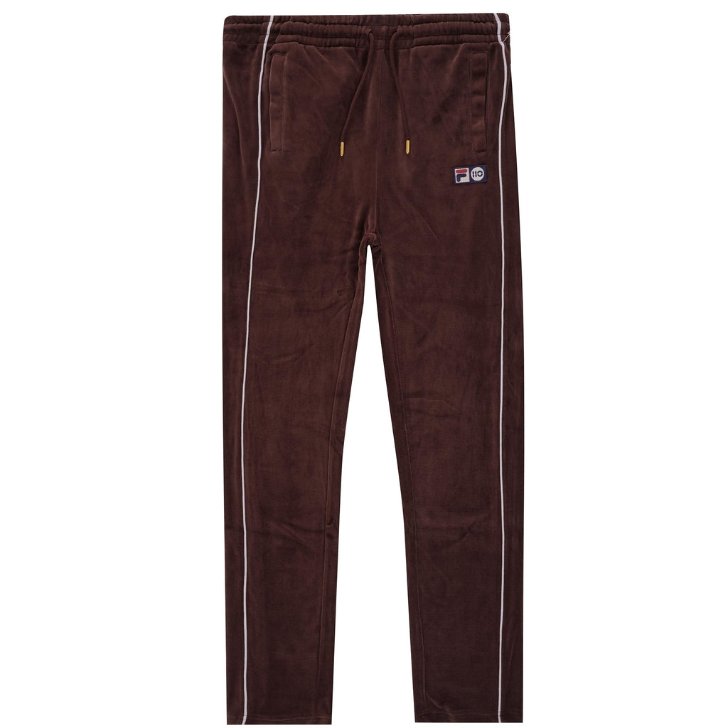 Fila Vintage 110 Velour Helios Track Pants - Rum Raisin