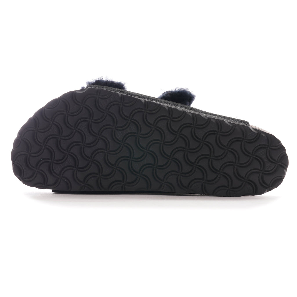 Birkenstock Arizona Shearling Suede Leather - Black