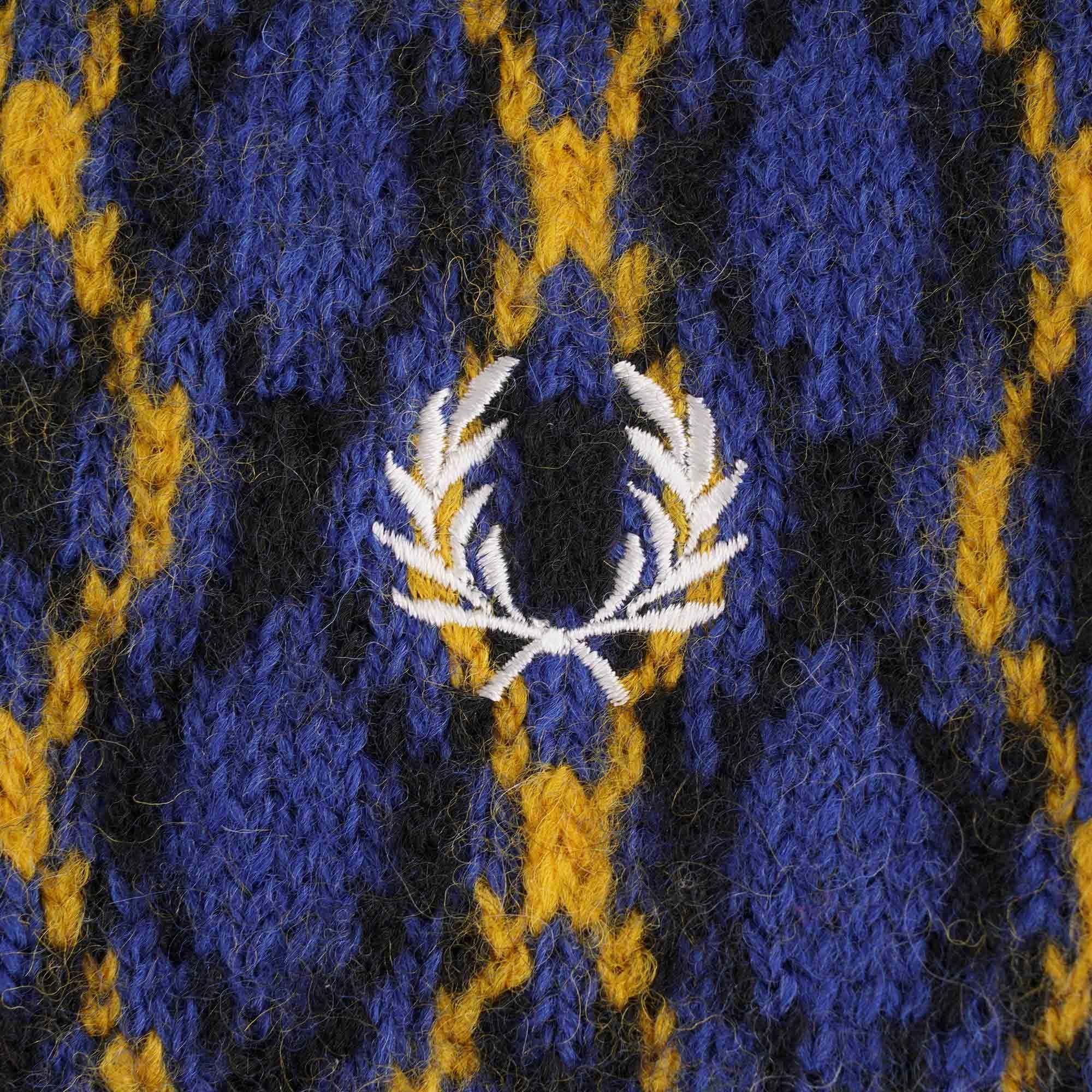 Fred Perry Fair Isle British Wool Jumper - 1964 Royal