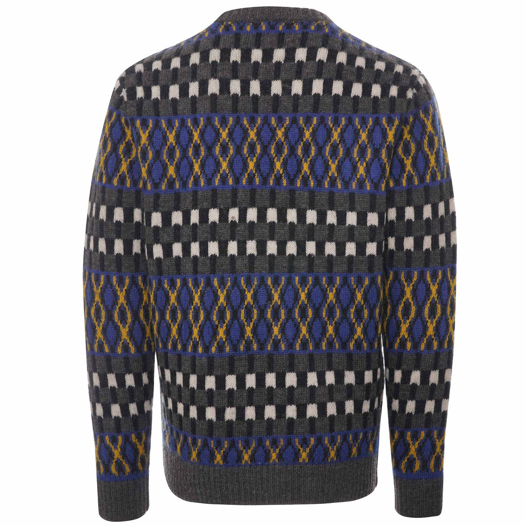 Fred Perry Fair Isle British Wool Jumper - 1964 Royal