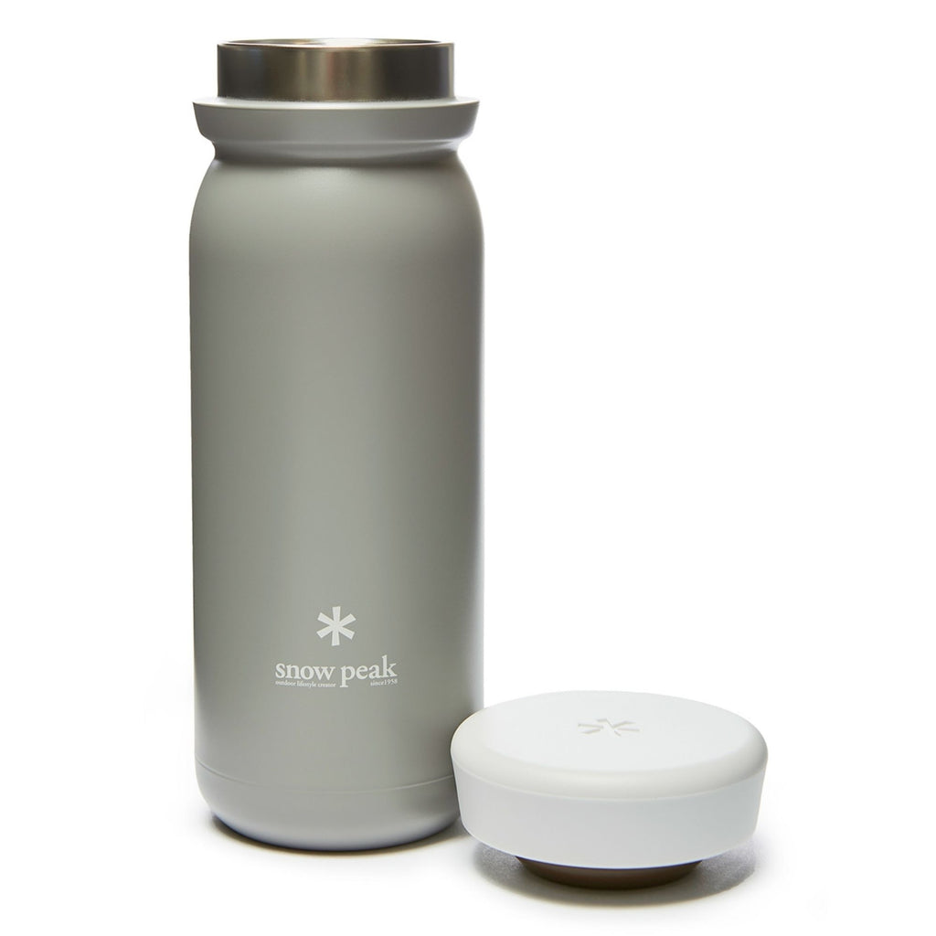 Snow Peak Stainless Vacuum Bottle Milk 500 - Ash