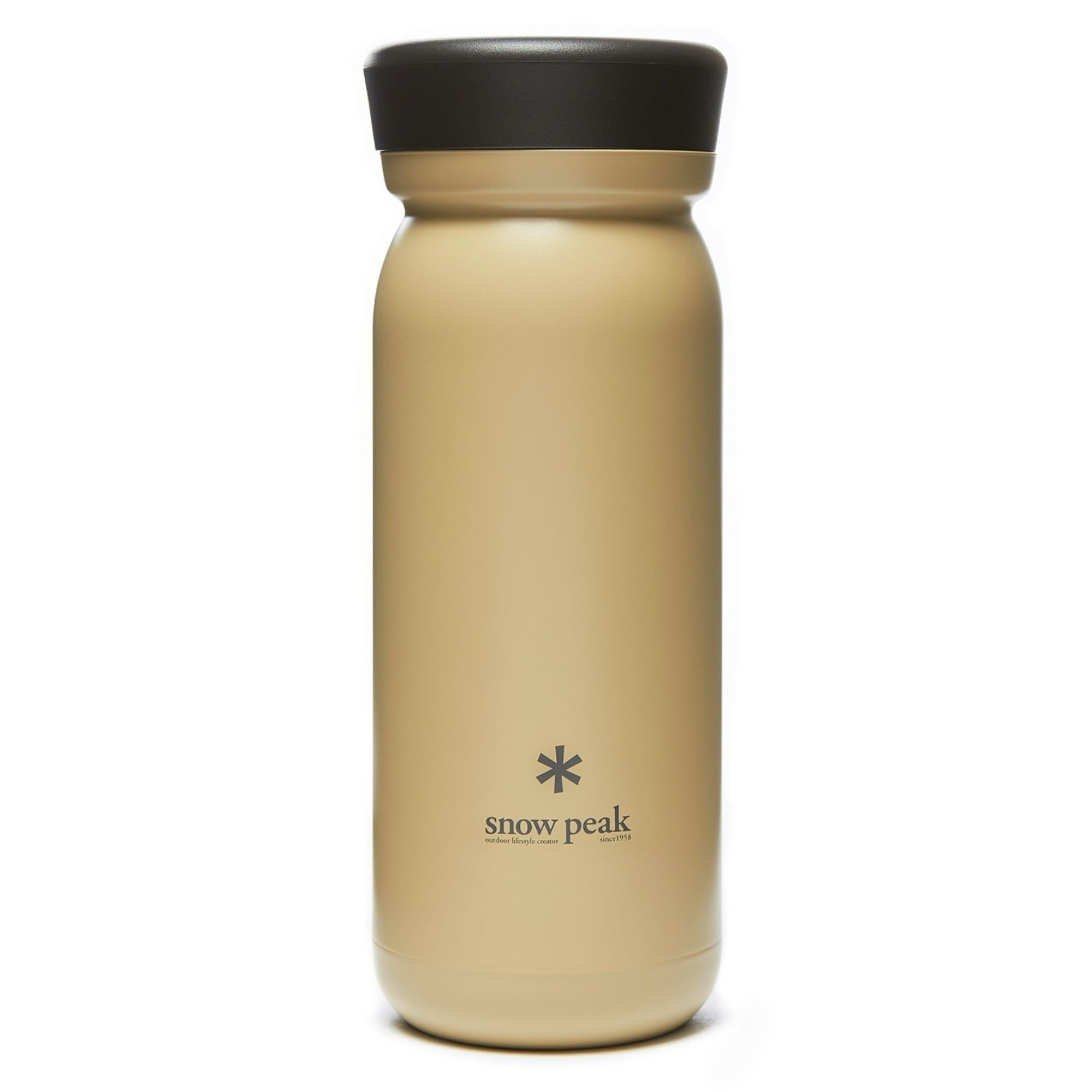 Snow Peak Stainless Vacuum Bottle Milk 500 - Sand