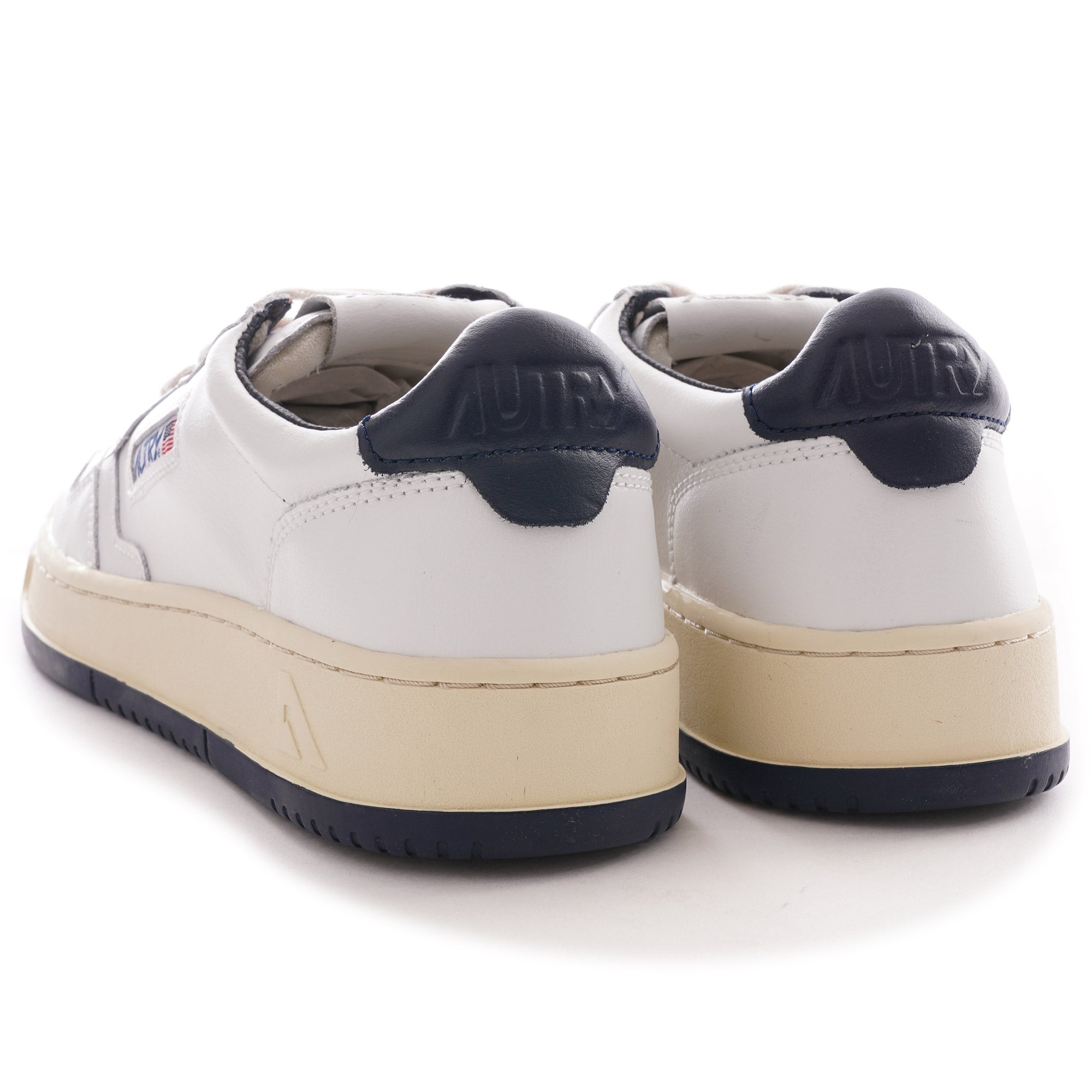 Autry Medalist Low - White/Blue