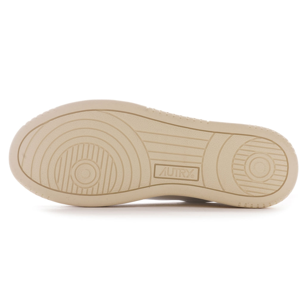 Autry Medalist Low - White/Light Blue