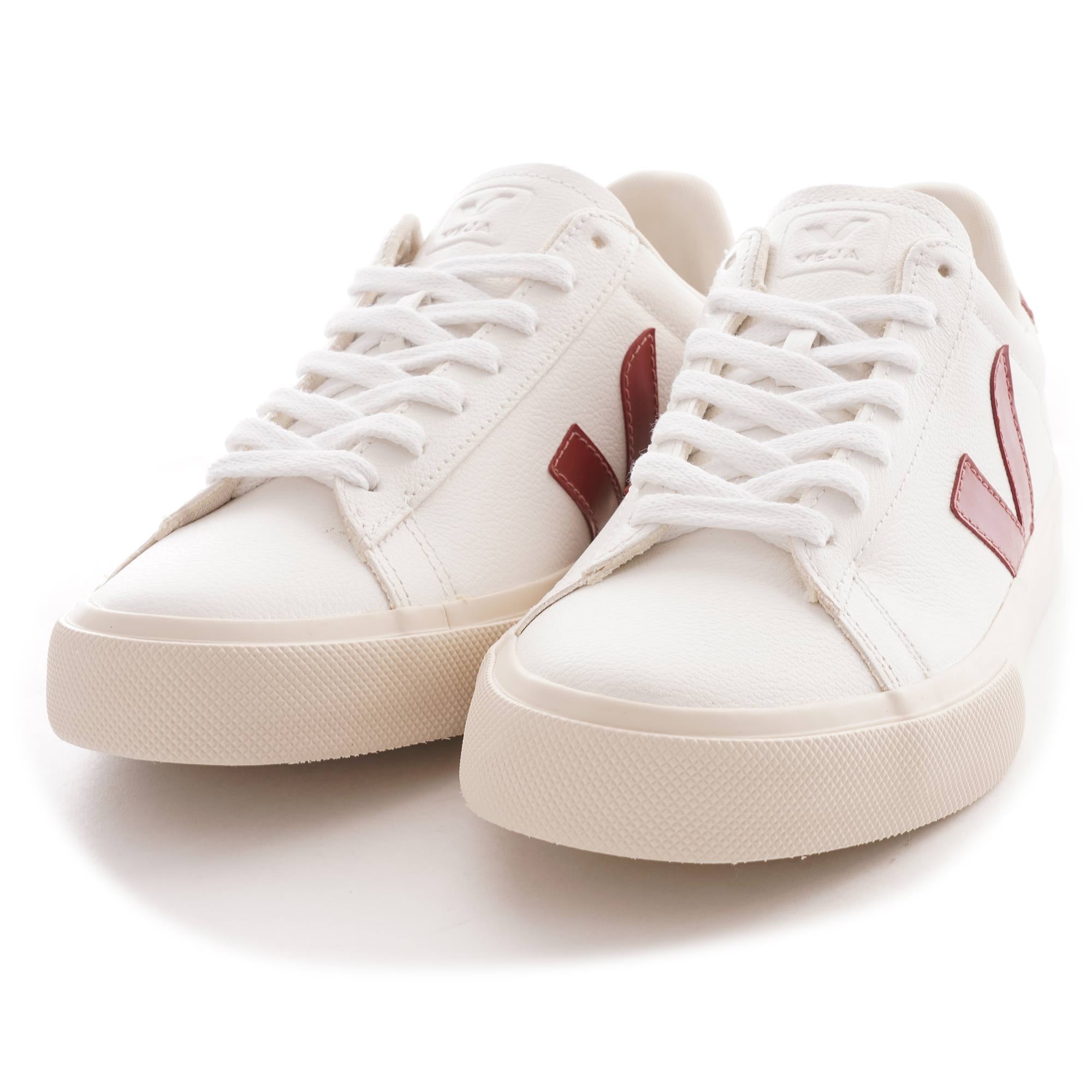 Veja Womens Campo Chromefree - Extra White/Rouille