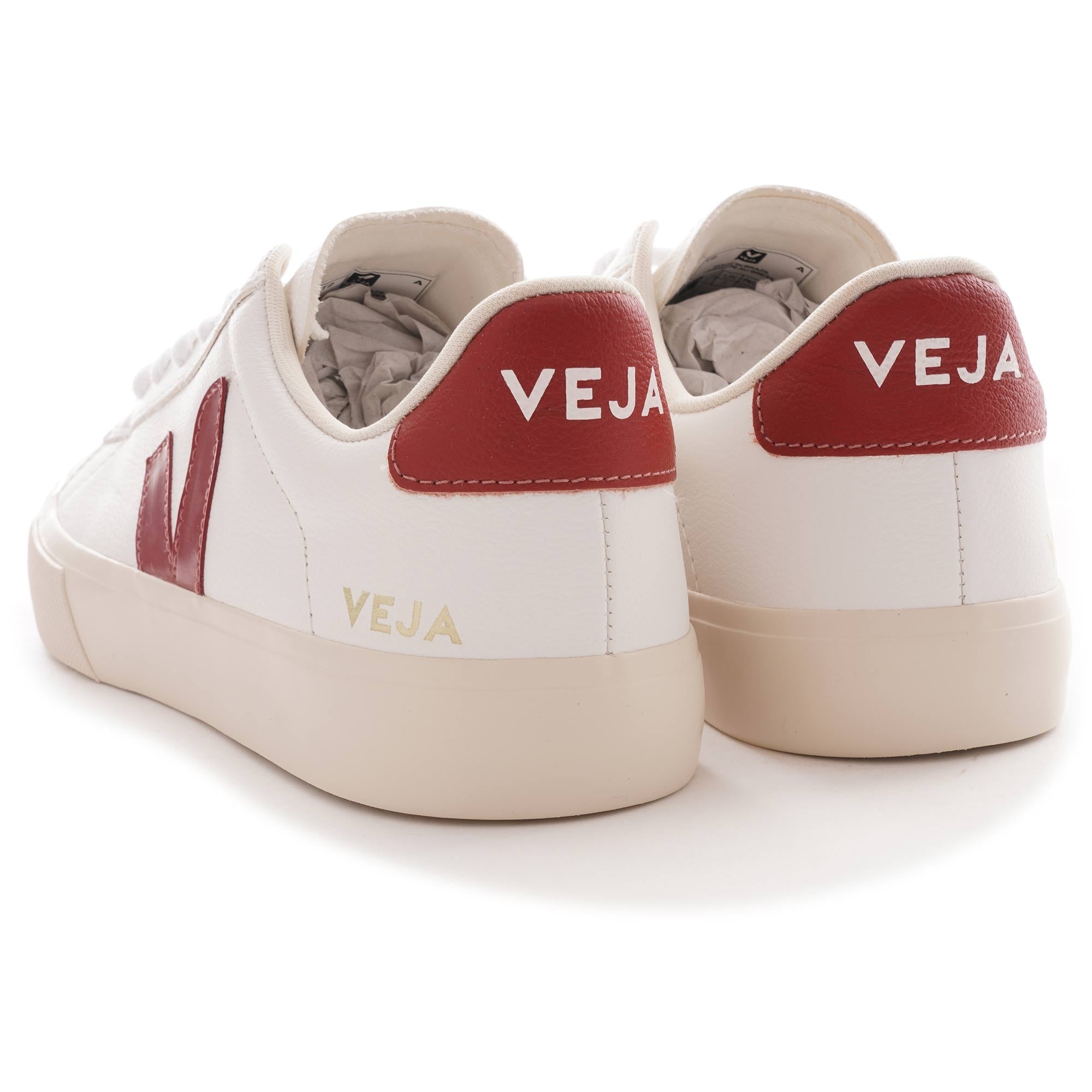 Veja Womens Campo Chromefree - Extra White/Rouille