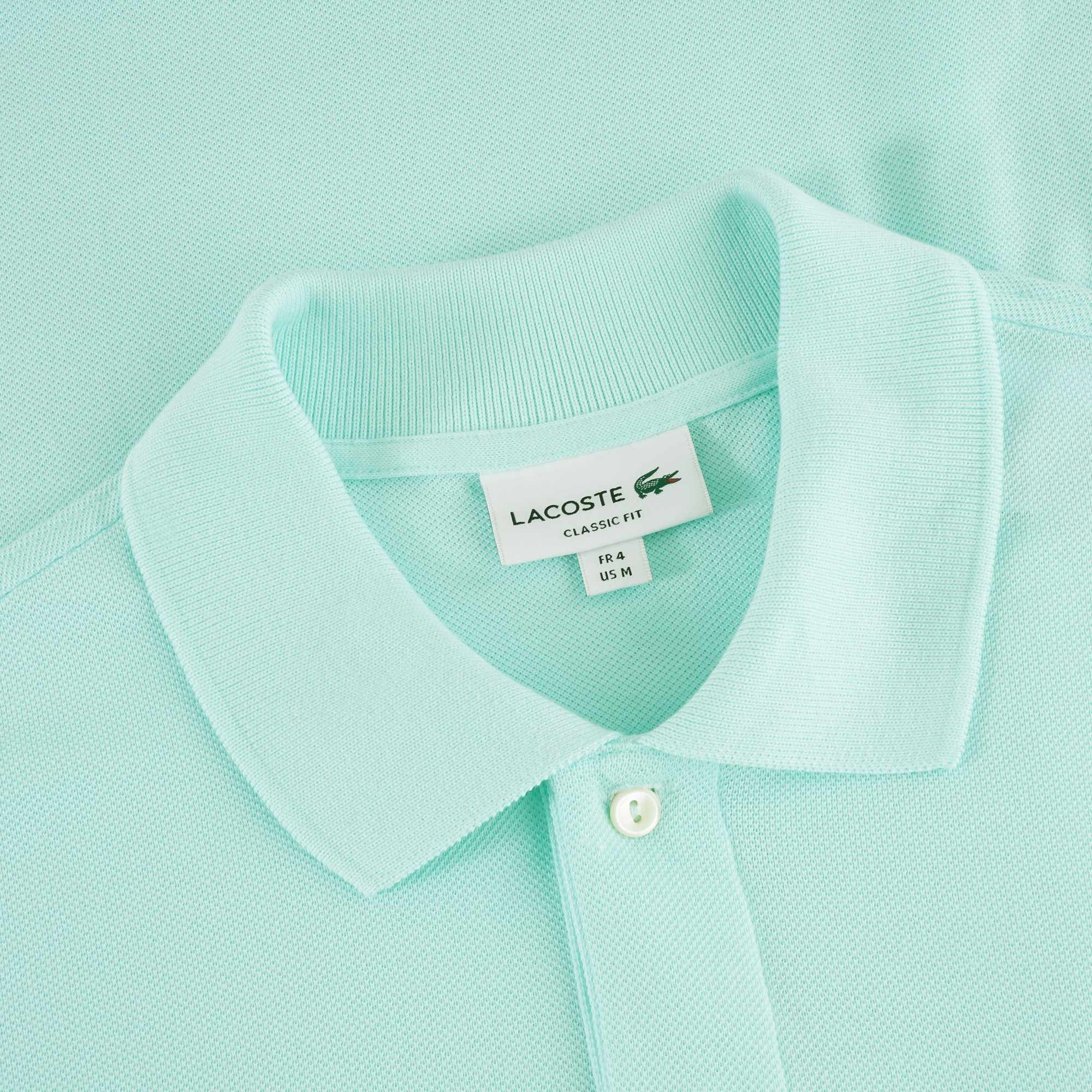 Lacoste Classic Pique Polo Shirt - Turquoise