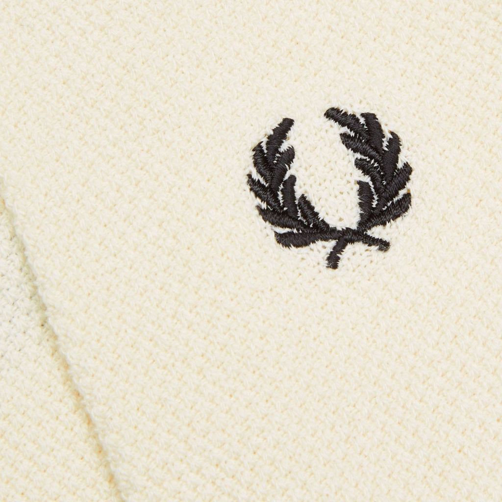 Fred Perry Tipped Socks - Ecru/Black