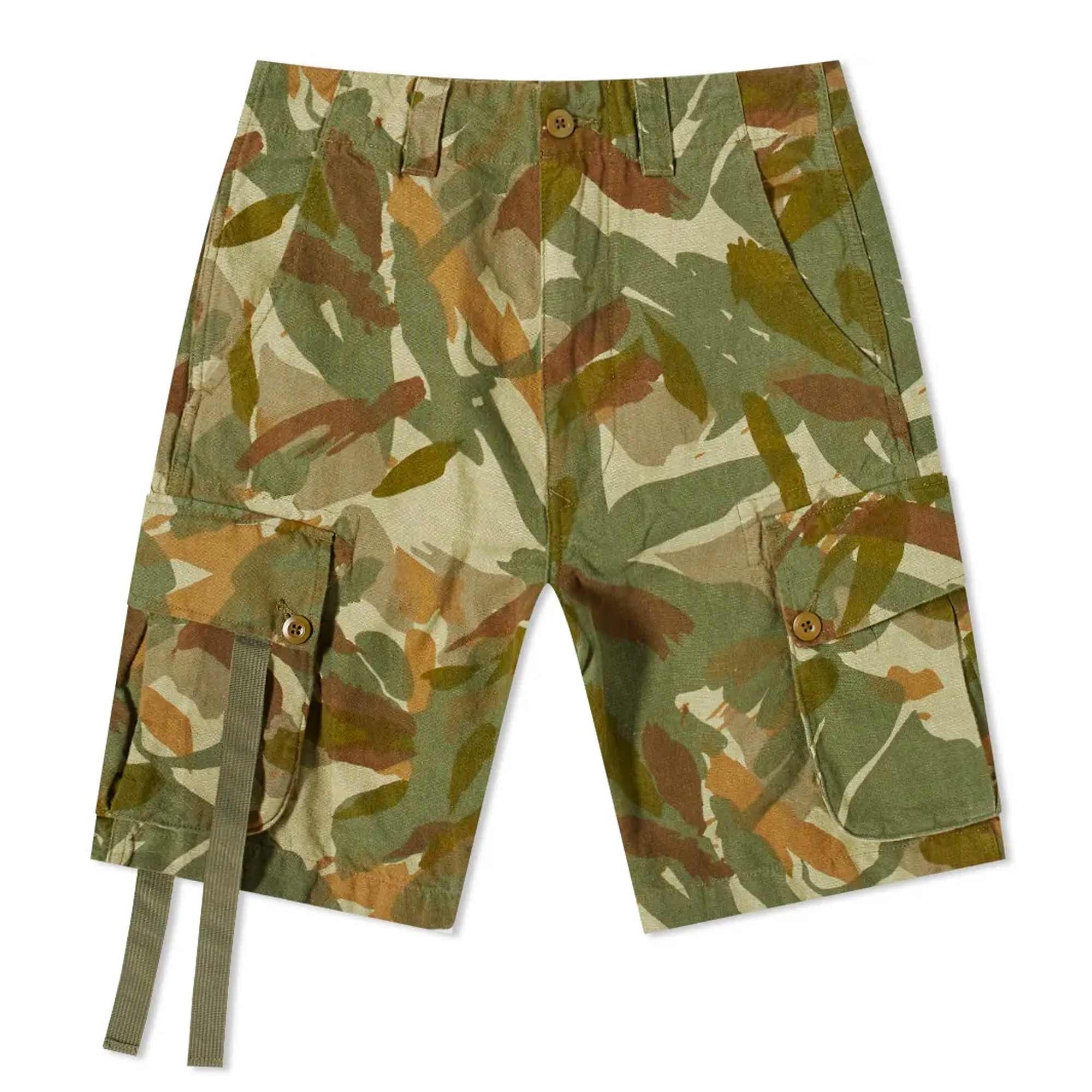 Nigel Cabourn Bush Shorts - Camo – Stuarts London