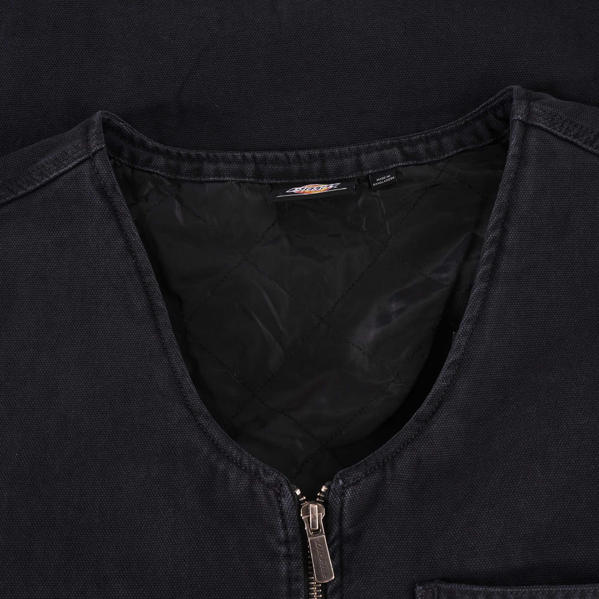 Duck Canvas Vest - Black