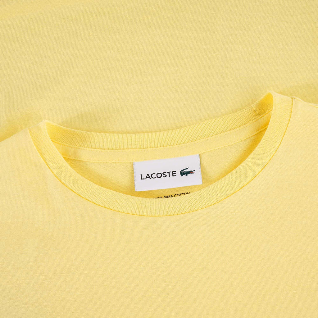Pima Cotton Jersey T-Shirt - Yellow