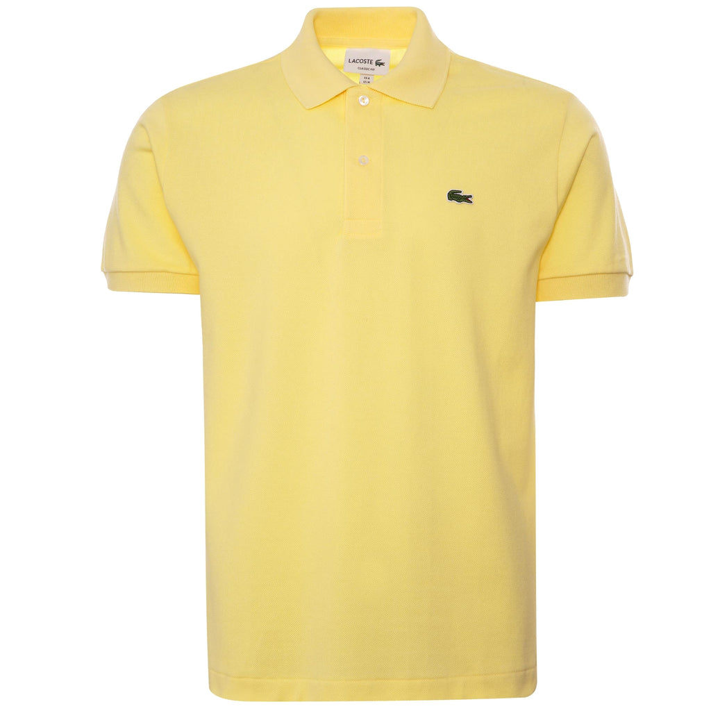 Lacoste Classic Pique Polo Shirt  - Yellow