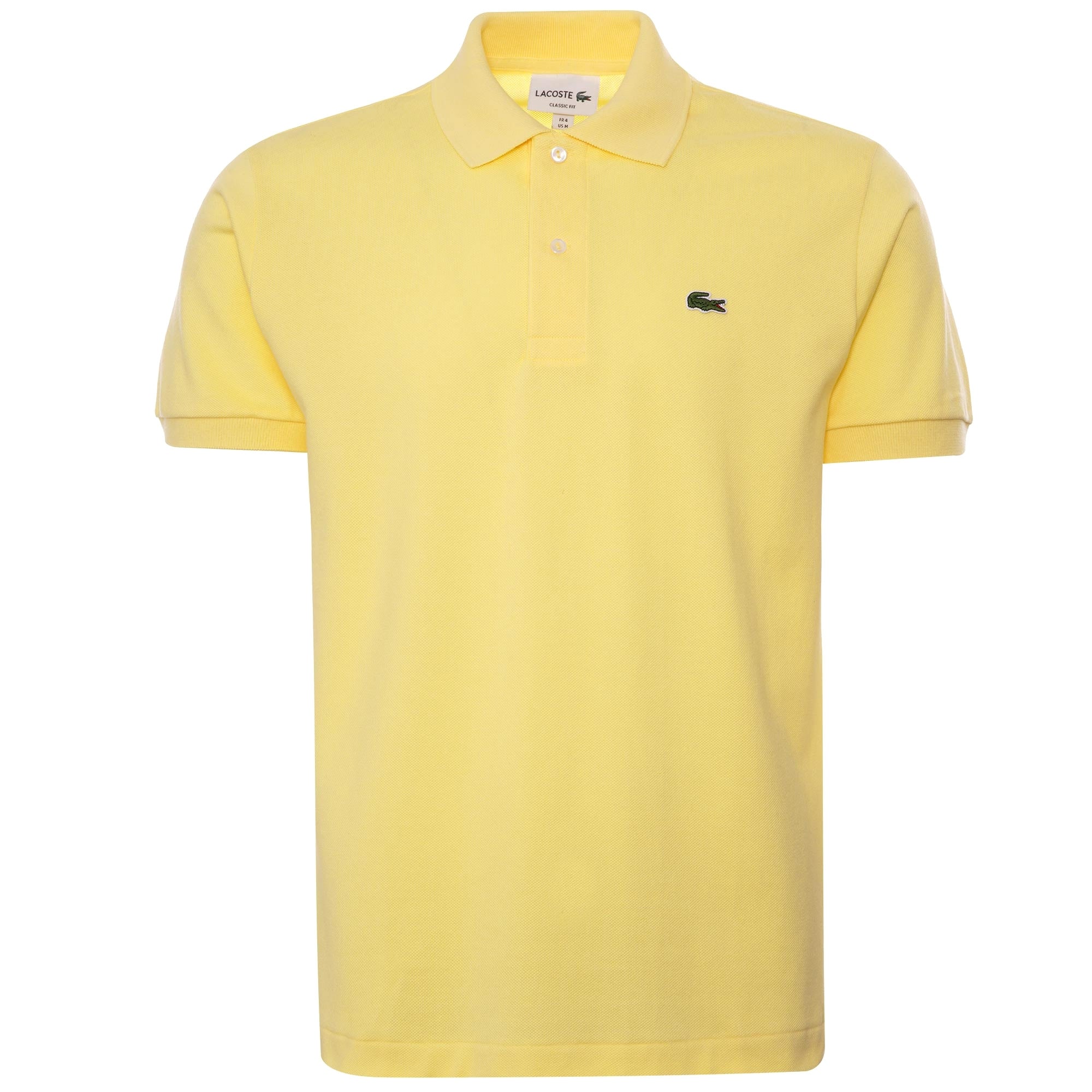 Lacoste Classic Pique Polo Shirt  - Yellow