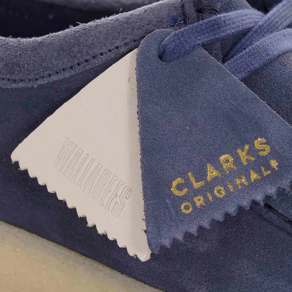 Wallabee Shoe - Blue Suede