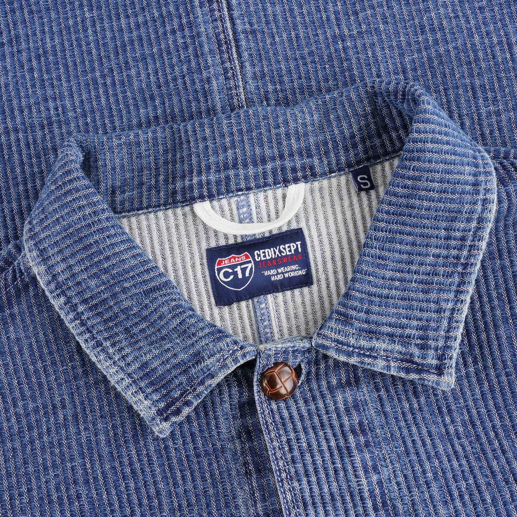 C17 Jeans Chore Jacket Japanese Denim - Light Blue