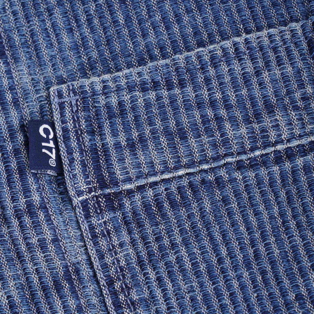 C17 Jeans Chore Jacket Japanese Denim - Light Blue