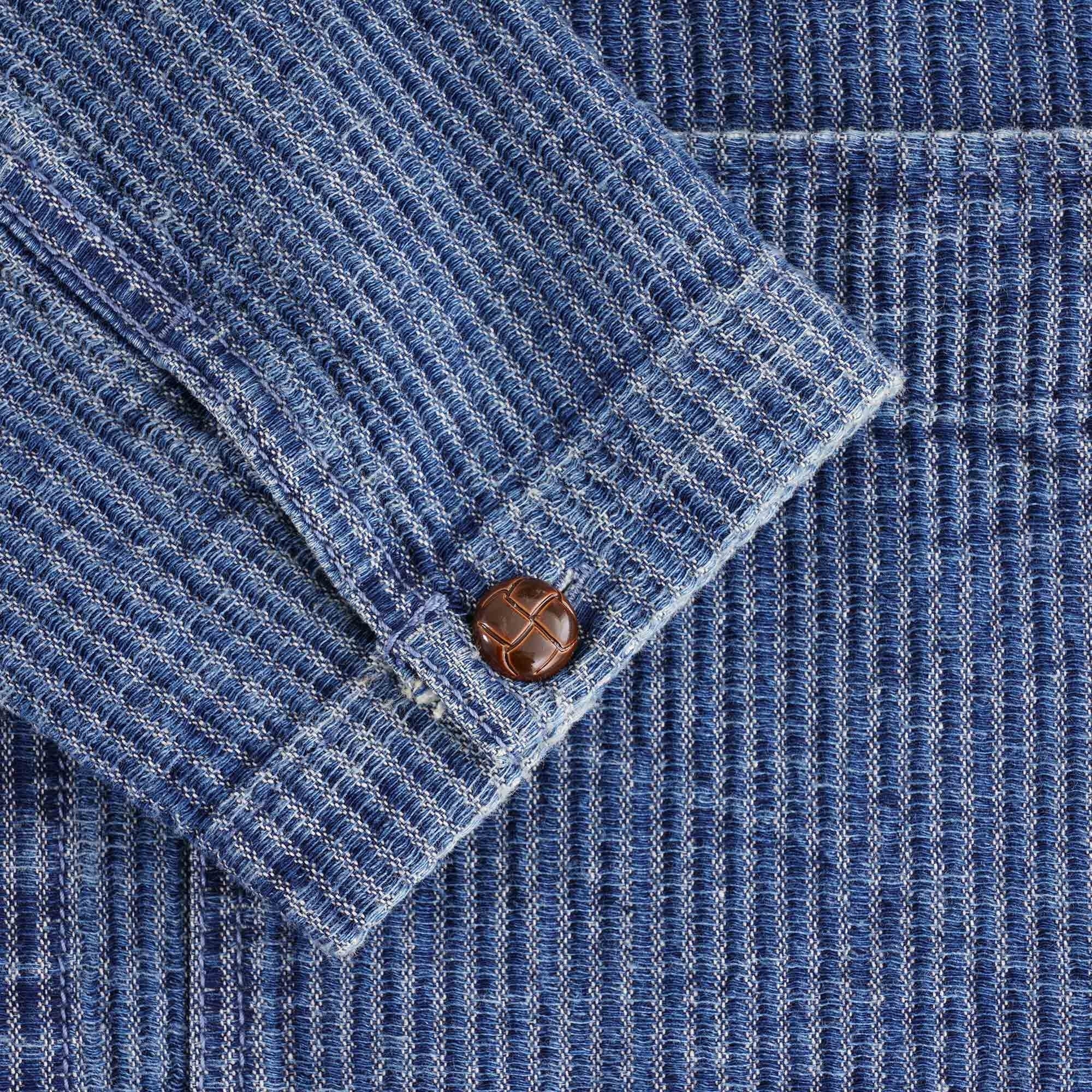 C17 Jeans Chore Jacket Japanese Denim - Light Blue