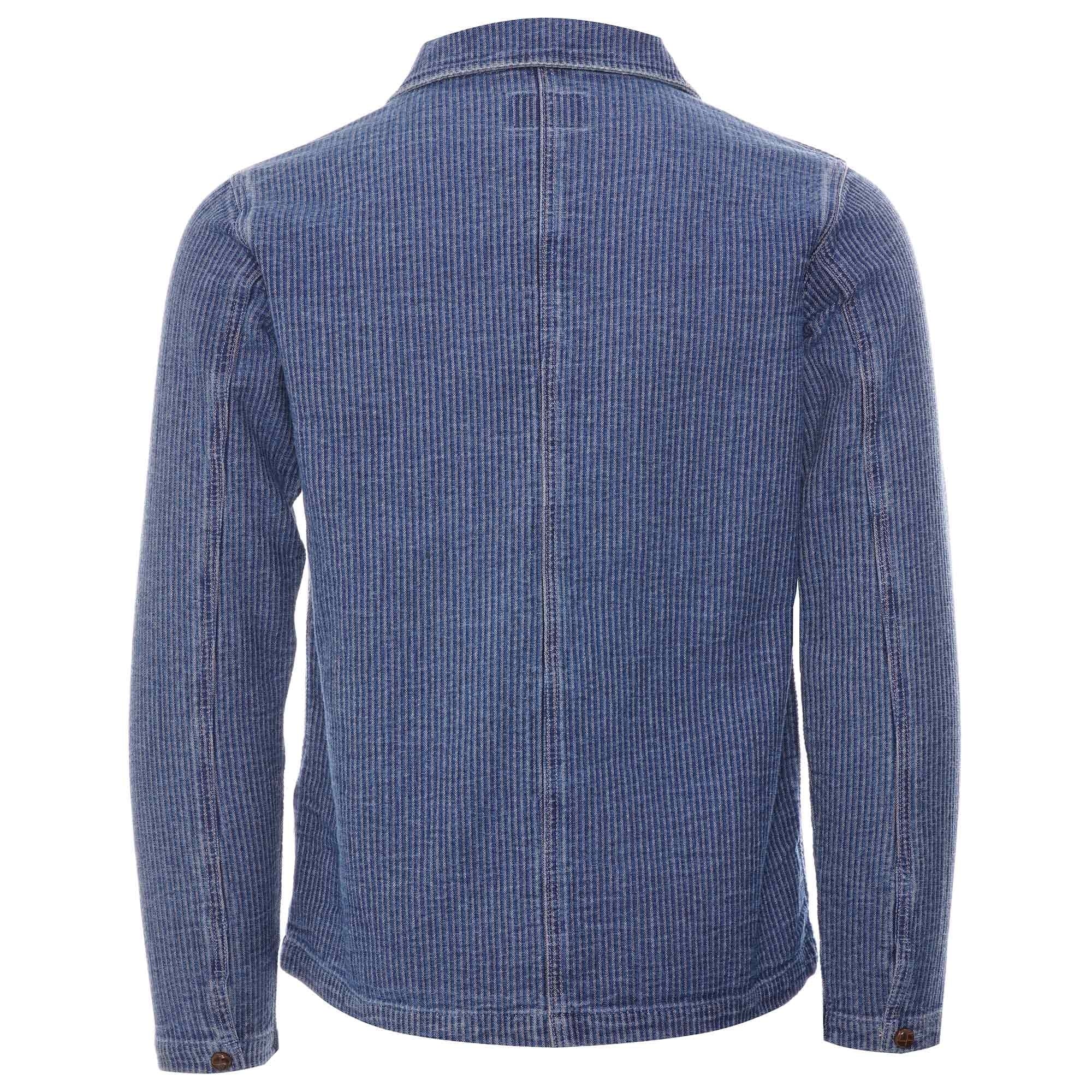 C17 Jeans Chore Jacket Japanese Denim - Light Blue