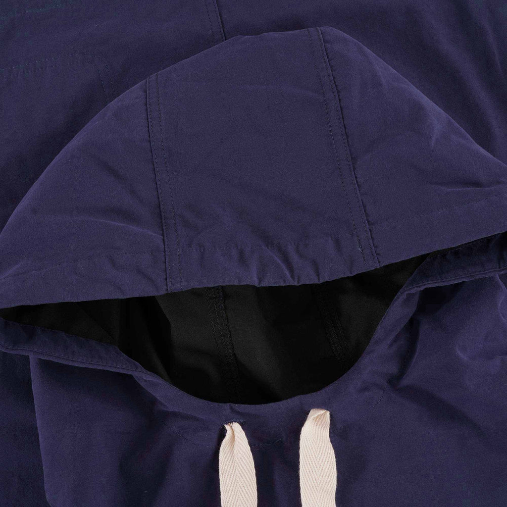 C17 Jeans Solid Mock Jacket - Navy