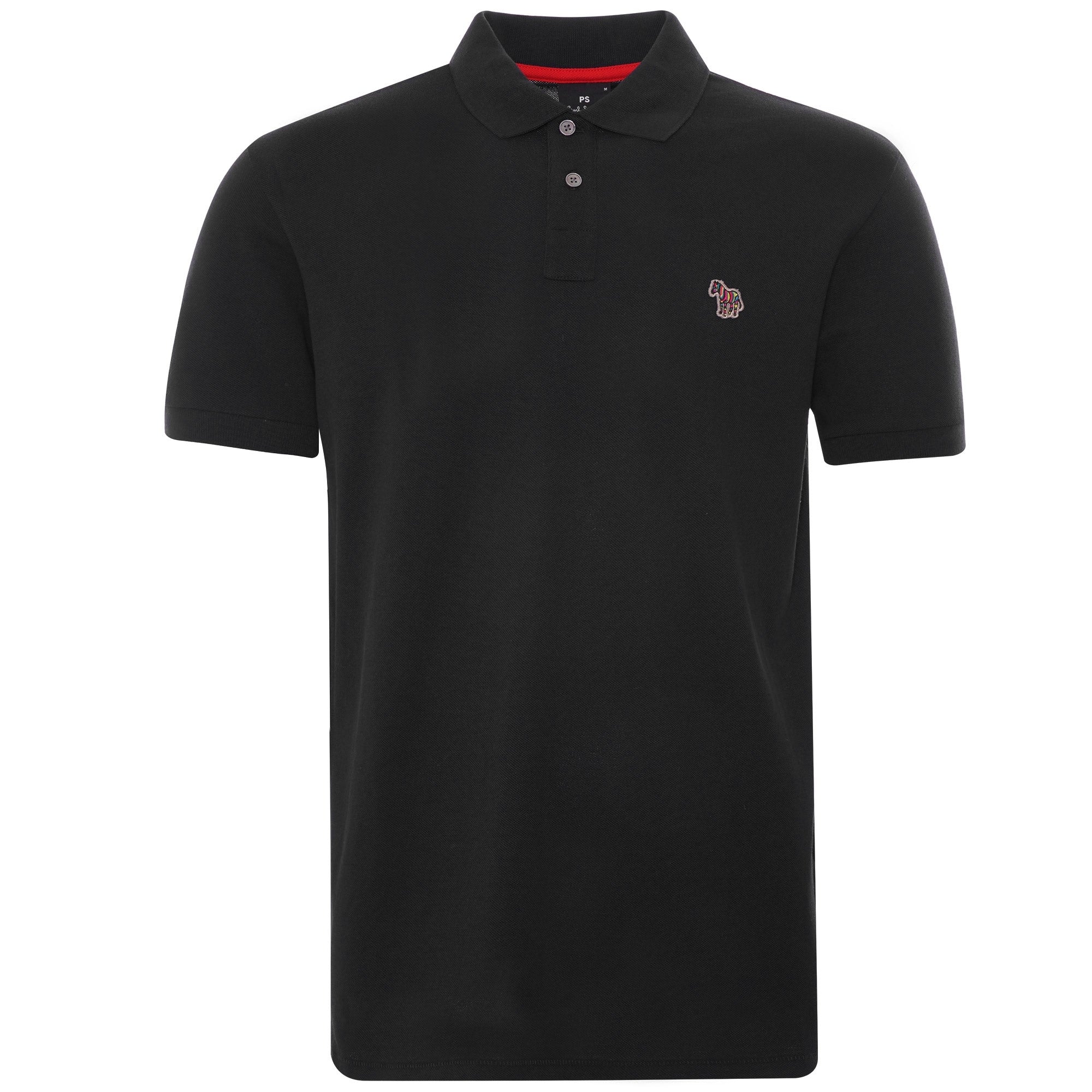 Zebra Polo Shirt - Black
