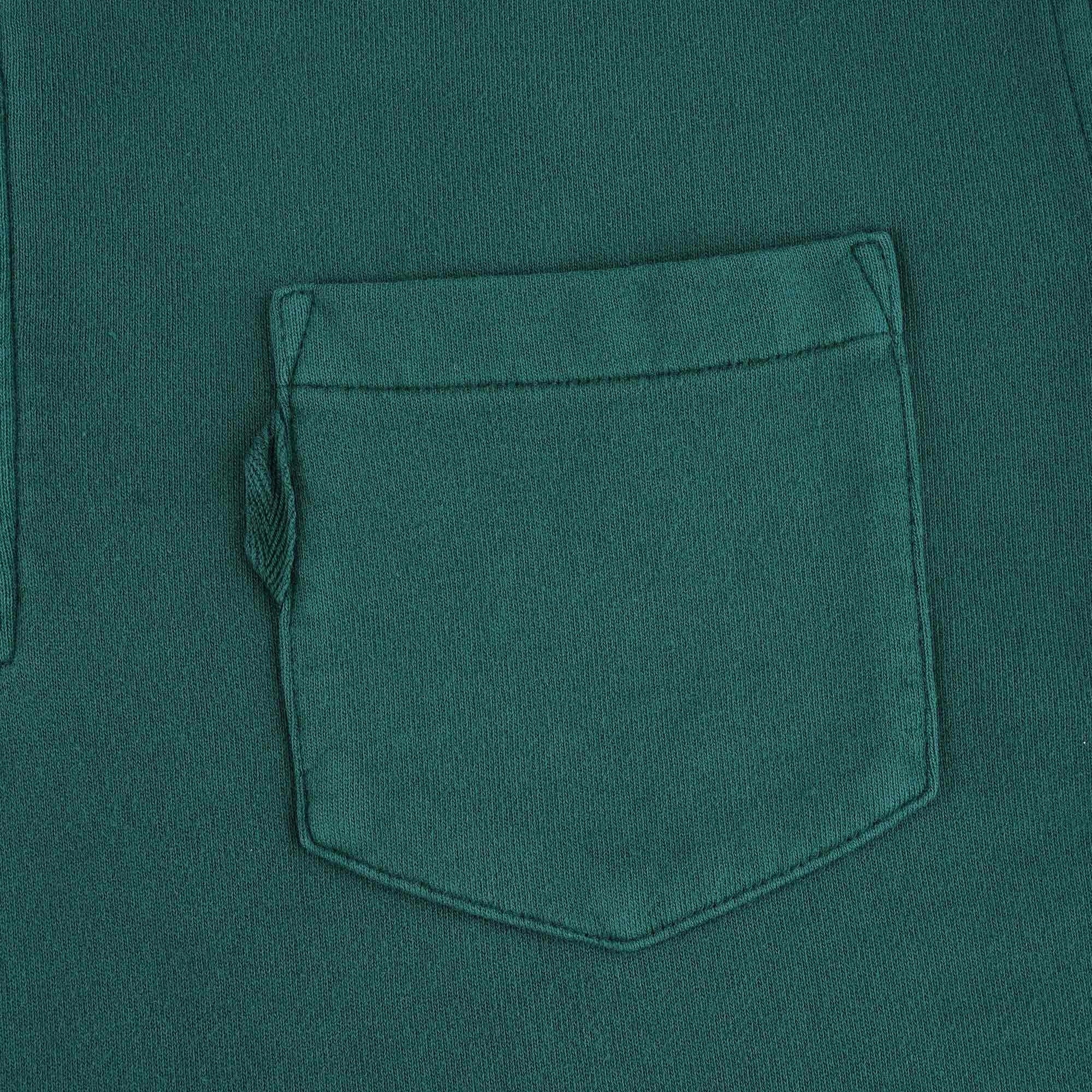 Sugden Half-Zip Sweatshirt - Green