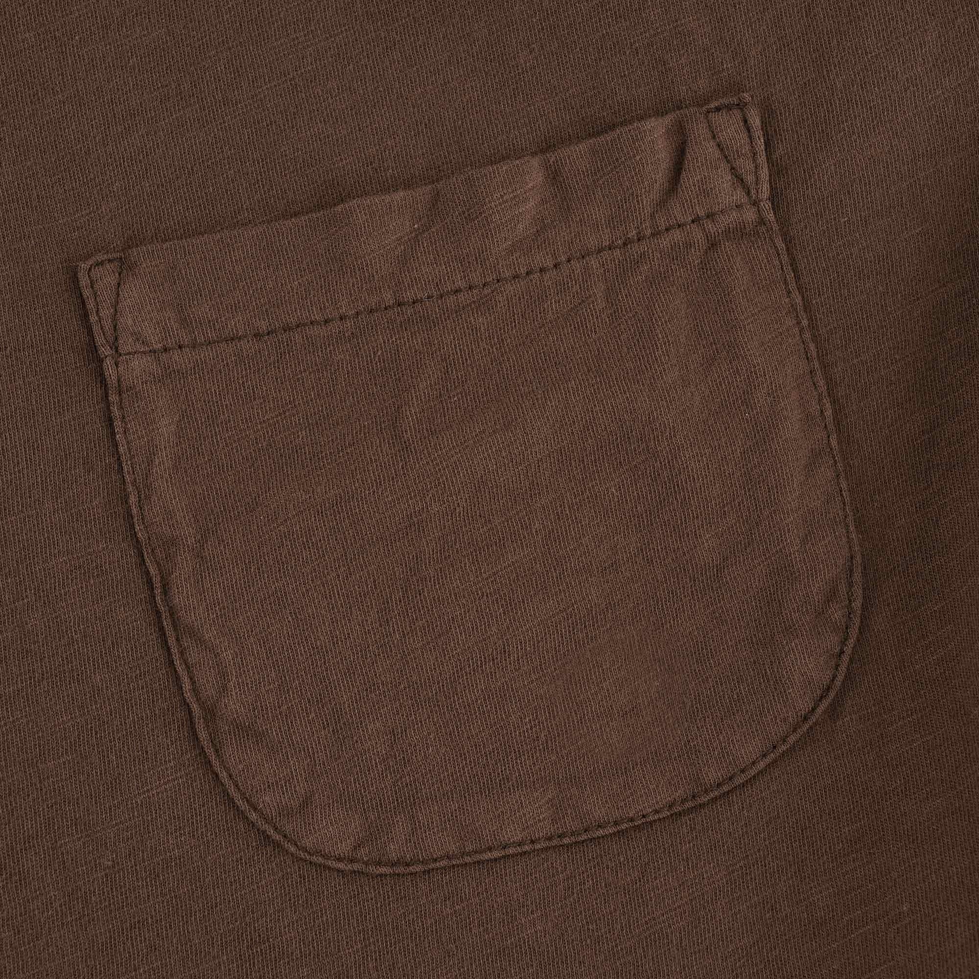 YMC Wild Ones Pocket Tee - Brown
