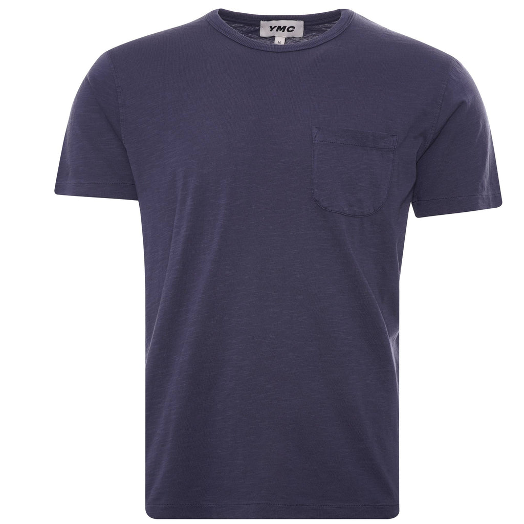 YMC Wild Ones Pocket Tee - Navy