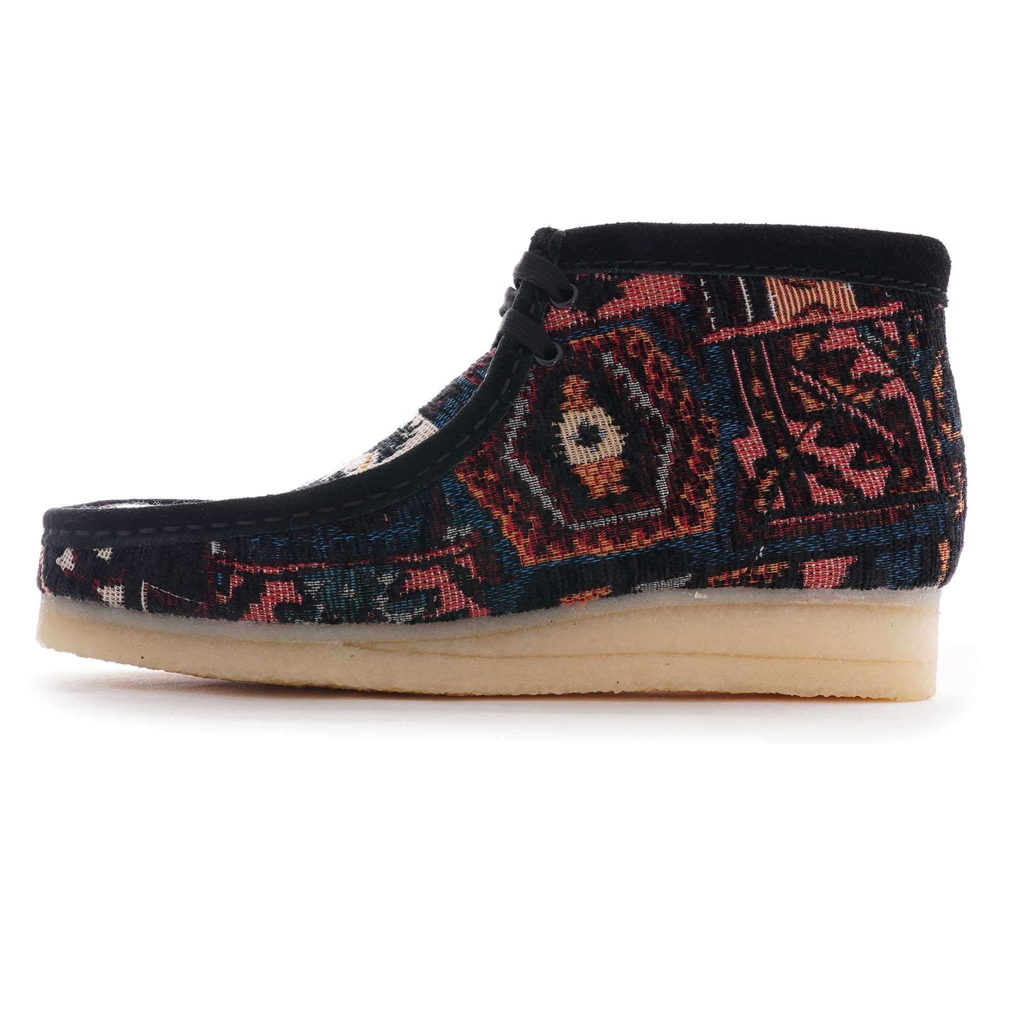 Clarks Originals Wallabee Boot - Black Combi