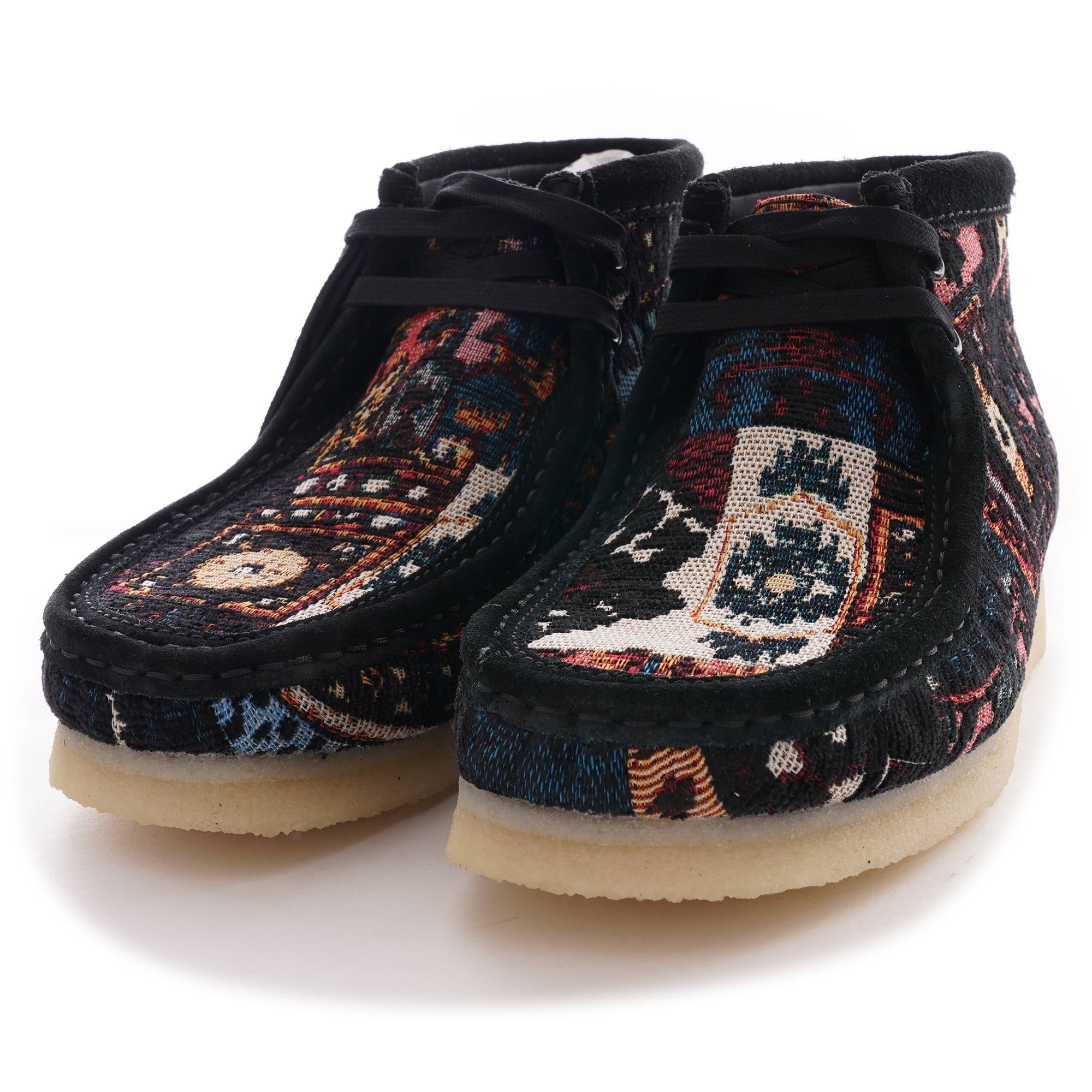 Clarks Originals Wallabee Boot - Black Combi