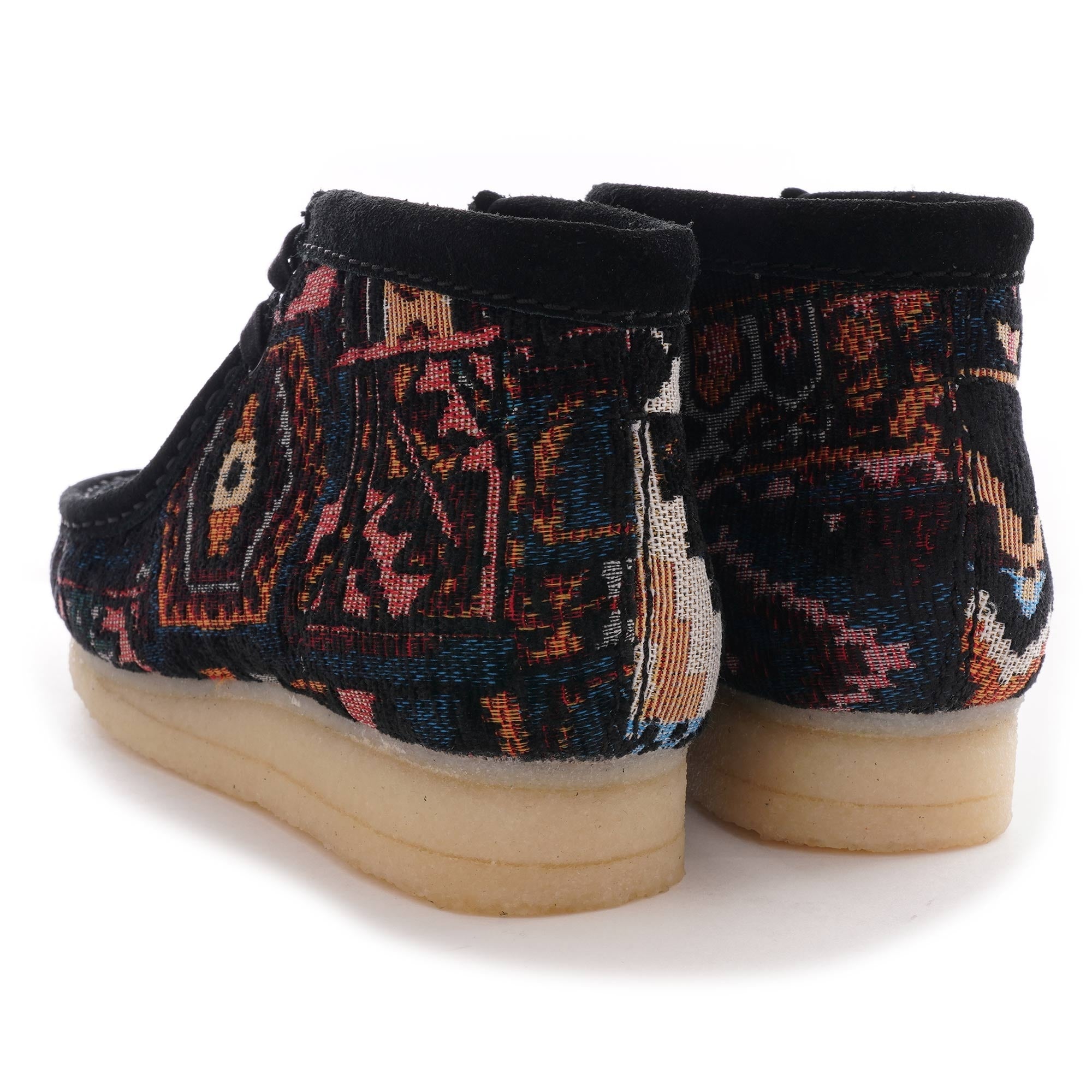 Clarks Originals Wallabee Boot - Black Combi