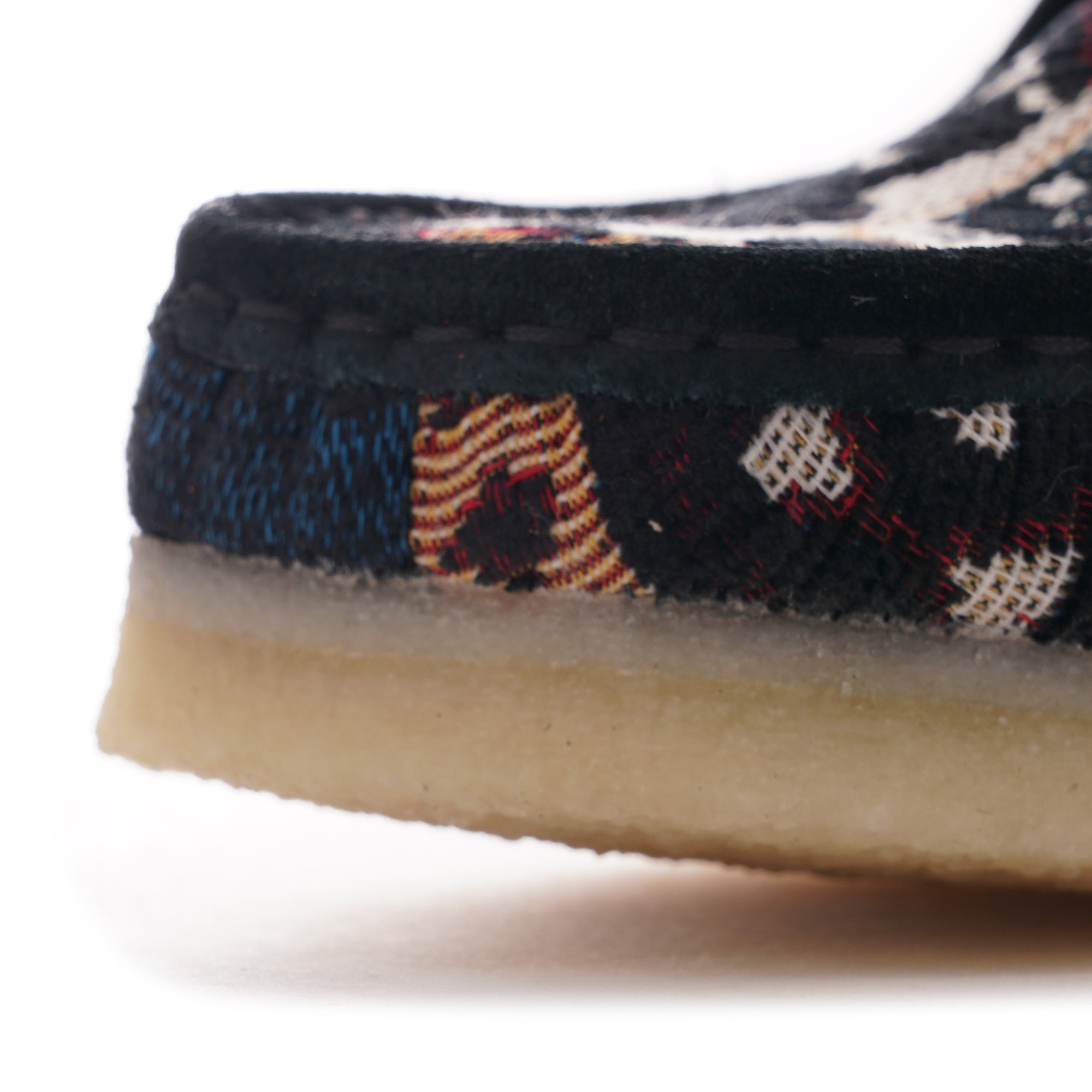 Clarks Originals Wallabee Boot - Black Combi