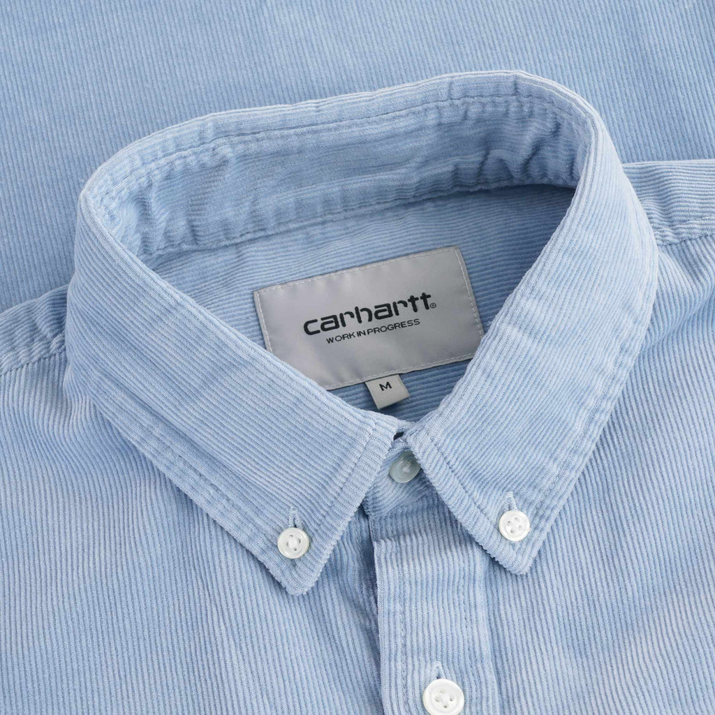 Carhartt WIP Madison Cord Shirt - Frosted Blue