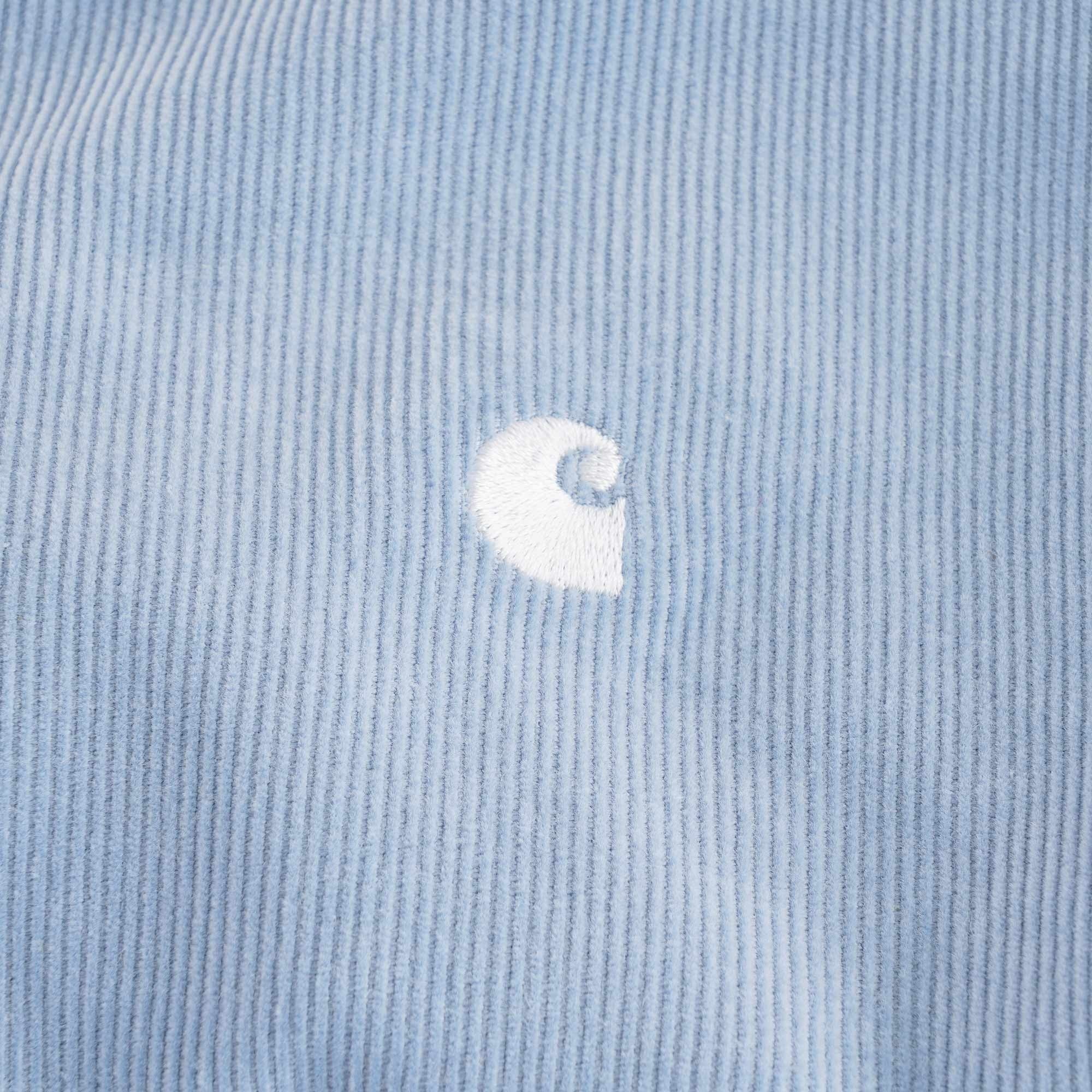 Carhartt WIP Madison Cord Shirt - Frosted Blue