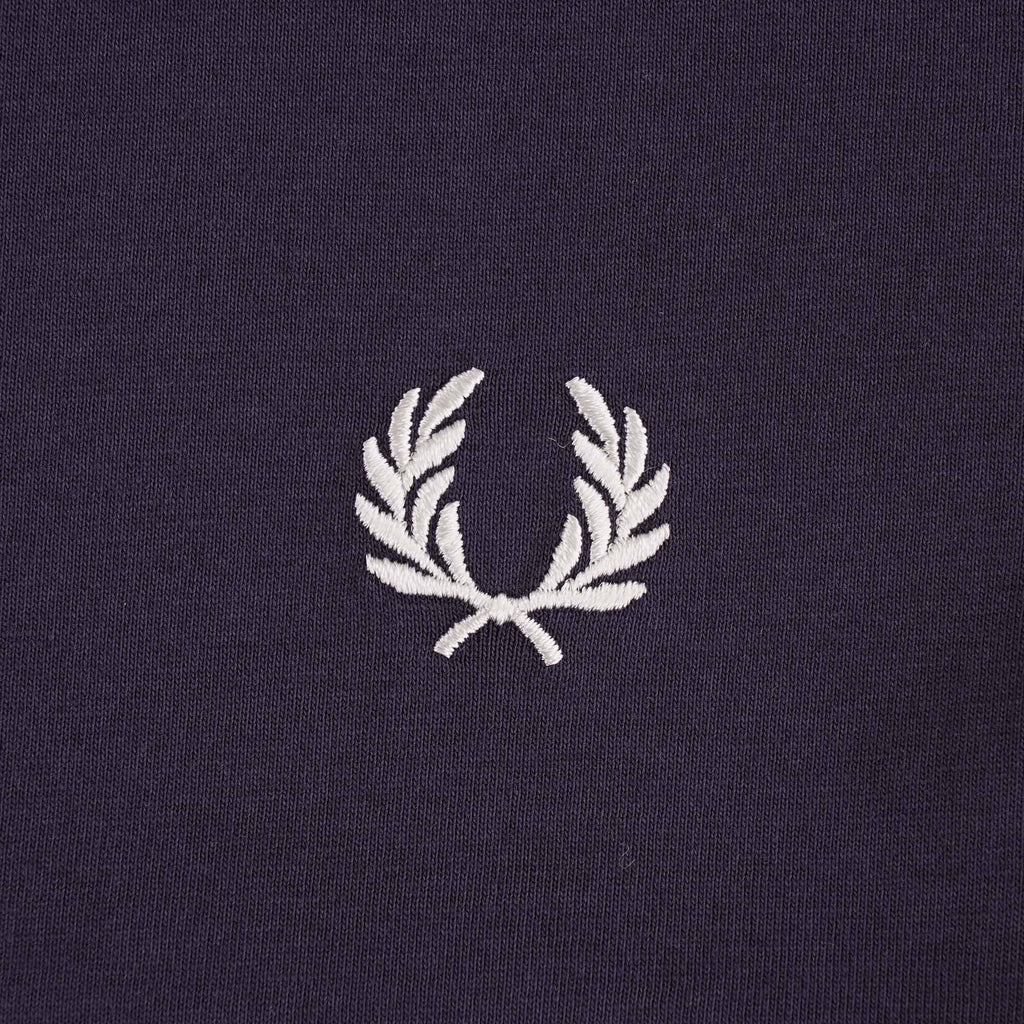 Fred Perry Taped Ringer T-Shirt - Graphite